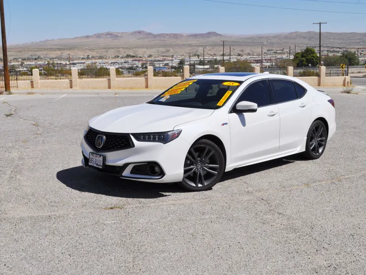 WHITE, 2018 ACURA TLX Image 3