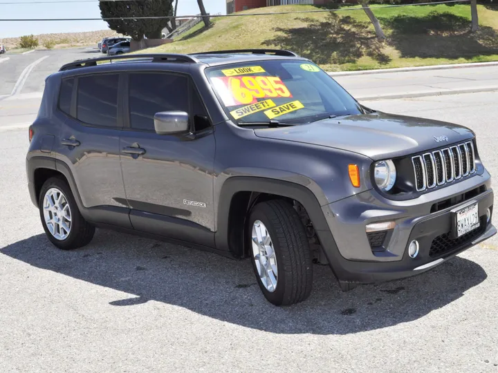 GRAY, 2021 JEEP RENEGADE Image 9