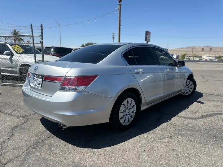 SILVER, 2012 HONDA ACCORD Image 2