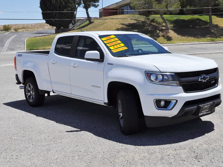 WHITE, 2016 CHEVROLET COLORADO CREW CAB Image 9