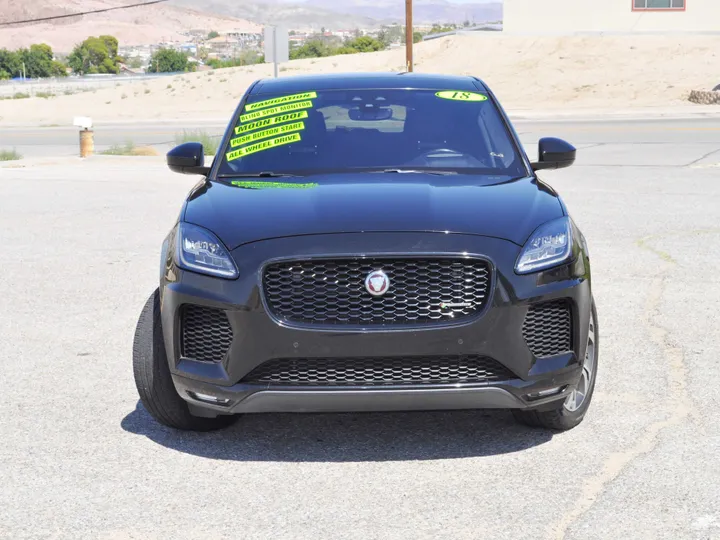 BLACK, 2018 JAGUAR E-PACE Image 2