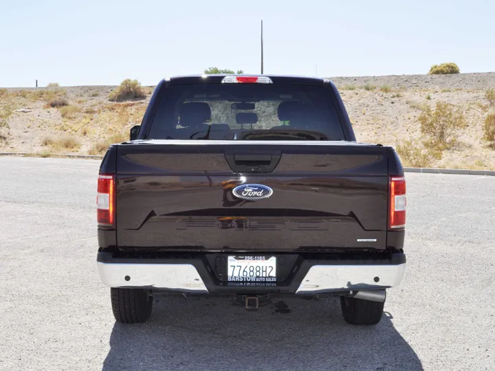 BURGUNDY, 2018 FORD F150 SUPERCREW CAB Image 6