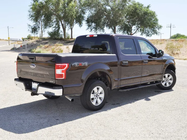 BURGUNDY, 2018 FORD F150 SUPERCREW CAB Image 7