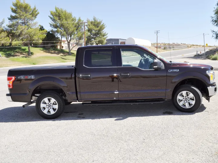 BURGUNDY, 2018 FORD F150 SUPERCREW CAB Image 8