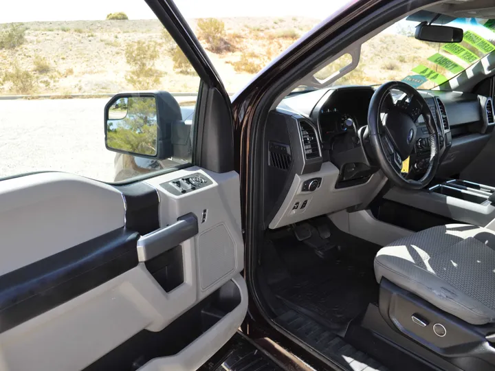 BURGUNDY, 2018 FORD F150 SUPERCREW CAB Image 10