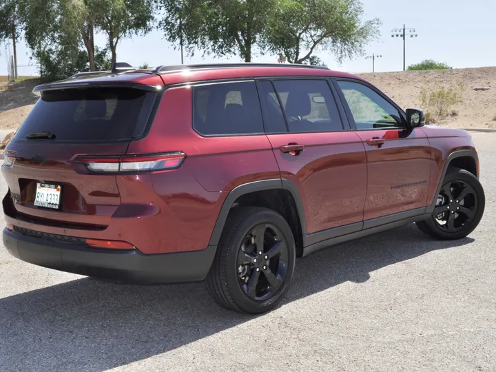 BURGUNDY, 2021 JEEP GRAND CHEROKEE L Image 7