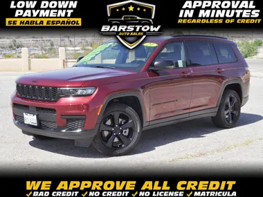 BURGUNDY, 2021 JEEP GRAND CHEROKEE L Image 