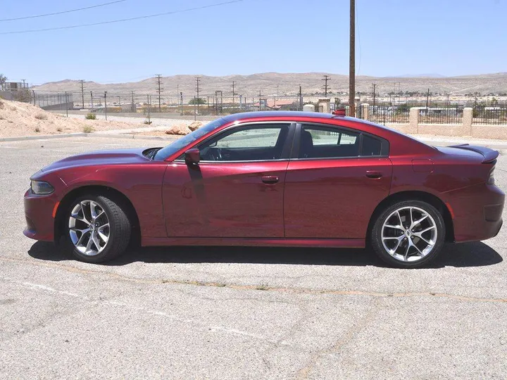 RED, 2021 DODGE CHARGER Image 4