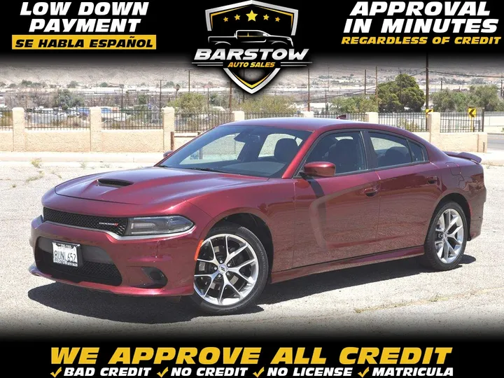 RED, 2021 DODGE CHARGER Image 1