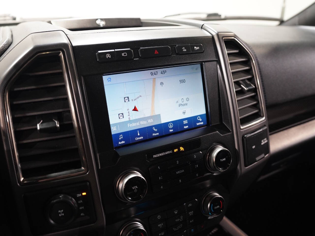 FORD PERFORMANCE BLUE, 2019 FORD F150 SUPERCREW CAB Image 53