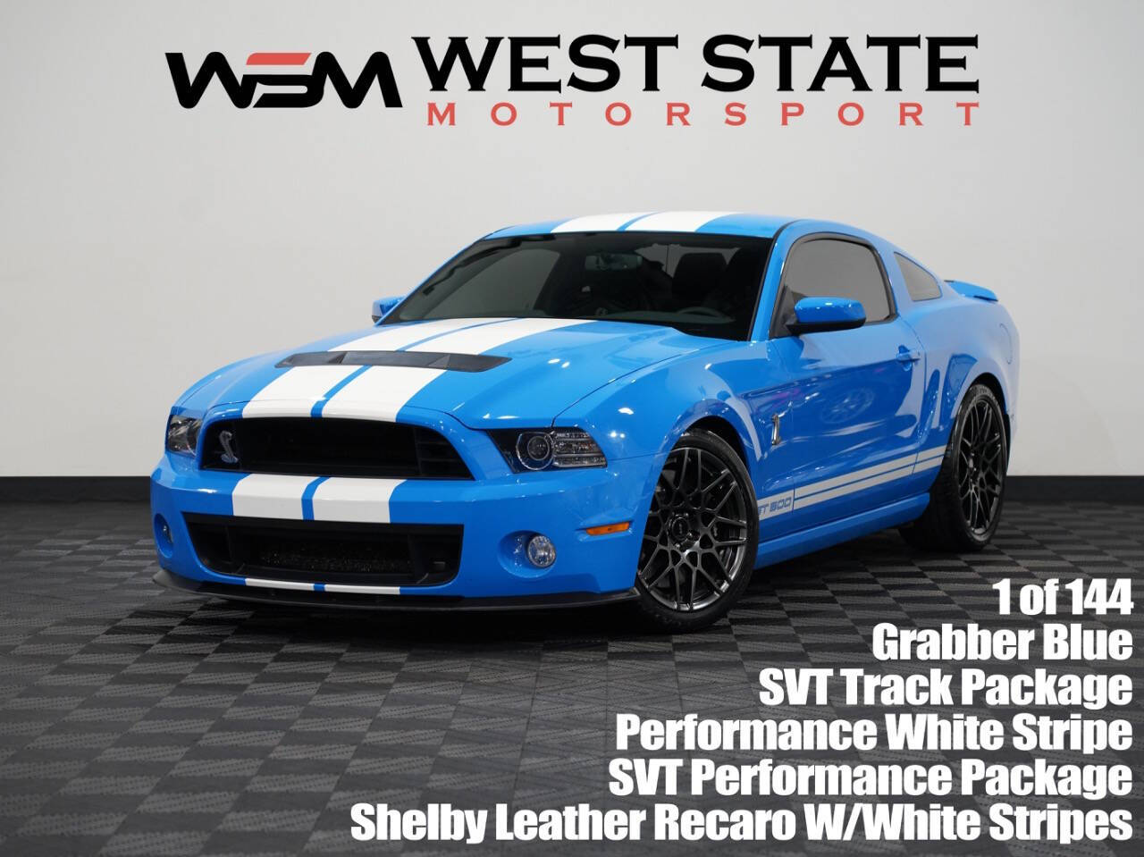 GRABBER BLUE, 2013 FORD MUSTANG Image 