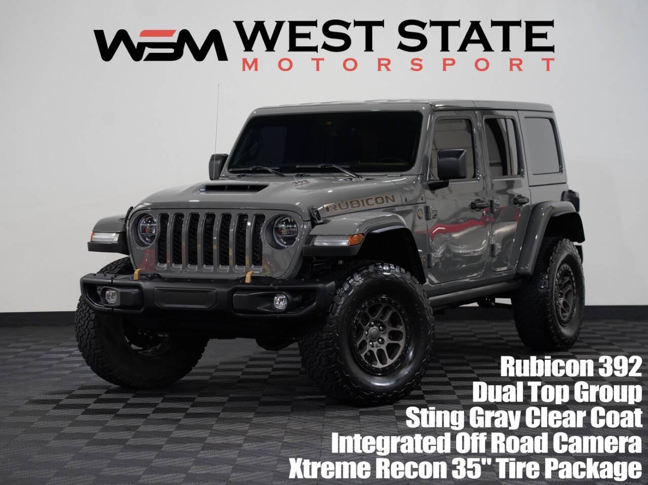 STING GRAY CLEAR COAT, 2021 JEEP WRANGLER UNLIMITED Image 