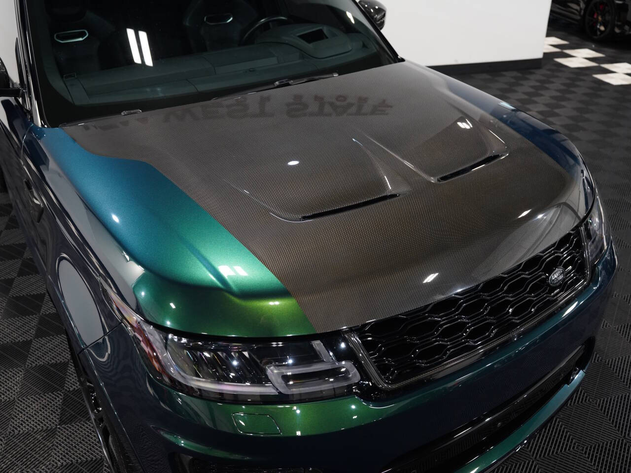 GREEN, 2020 LAND ROVER RANGE ROVER SPORT Image 12