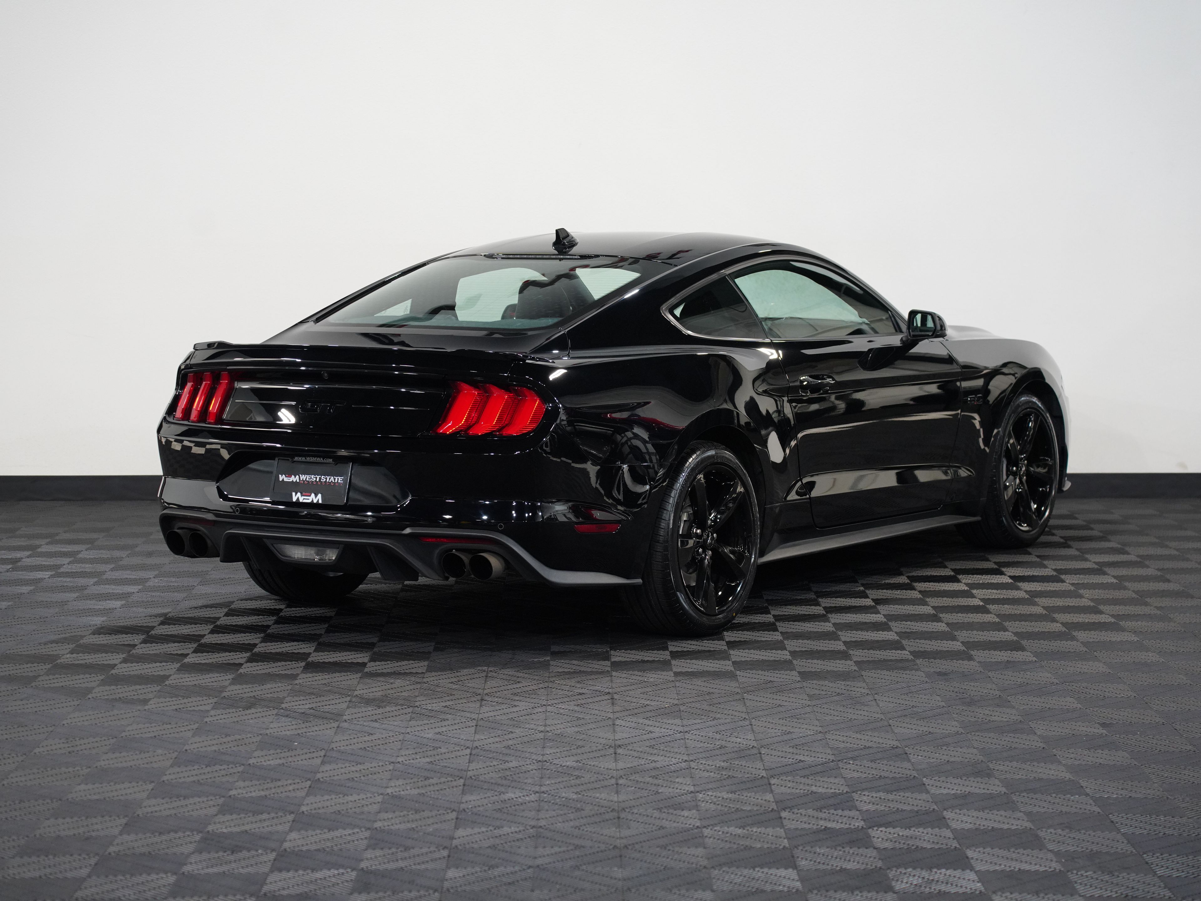 BLACK, 2021 FORD MUSTANG Thumnail Image 6