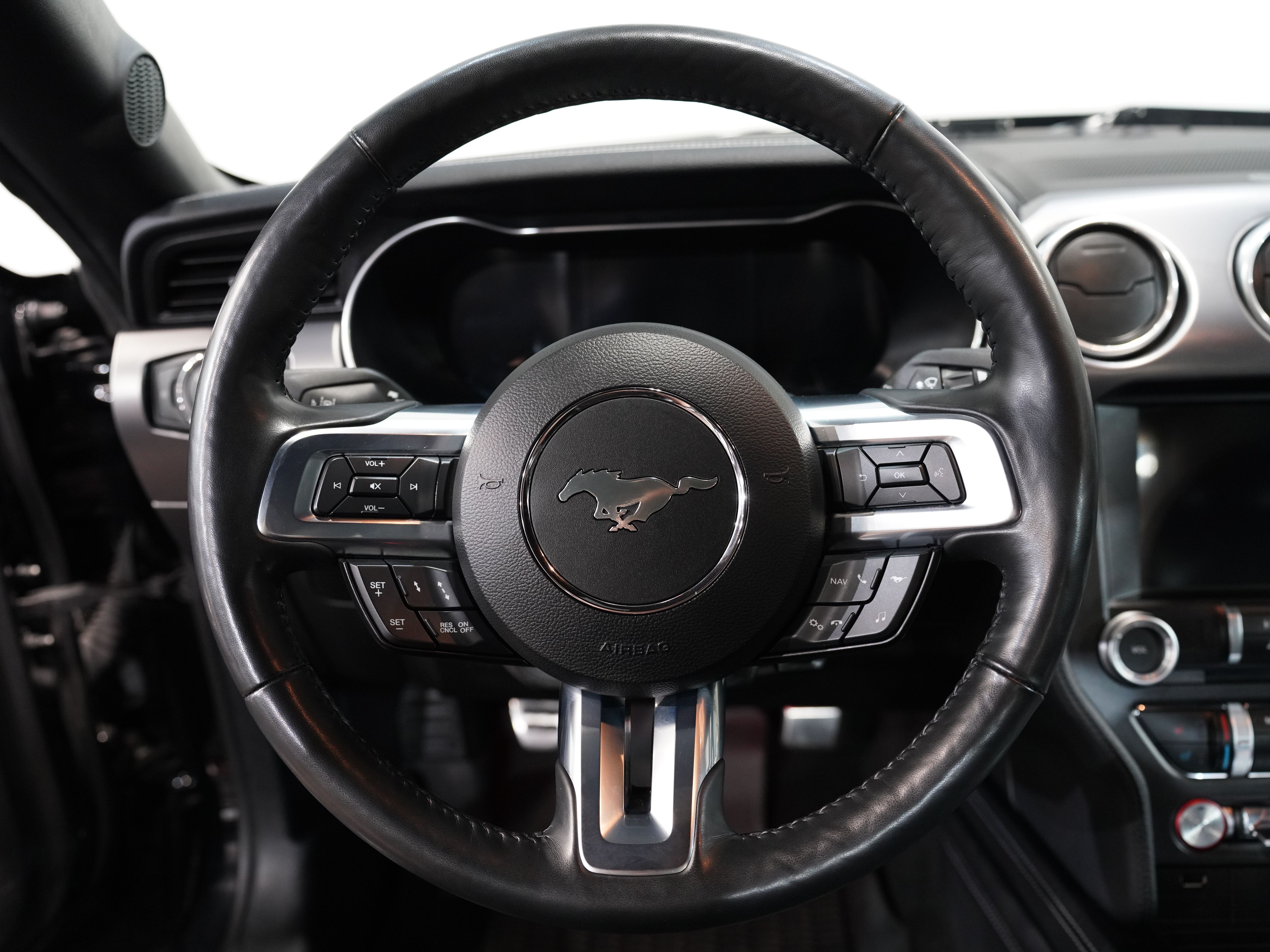 BLACK, 2021 FORD MUSTANG Image 36