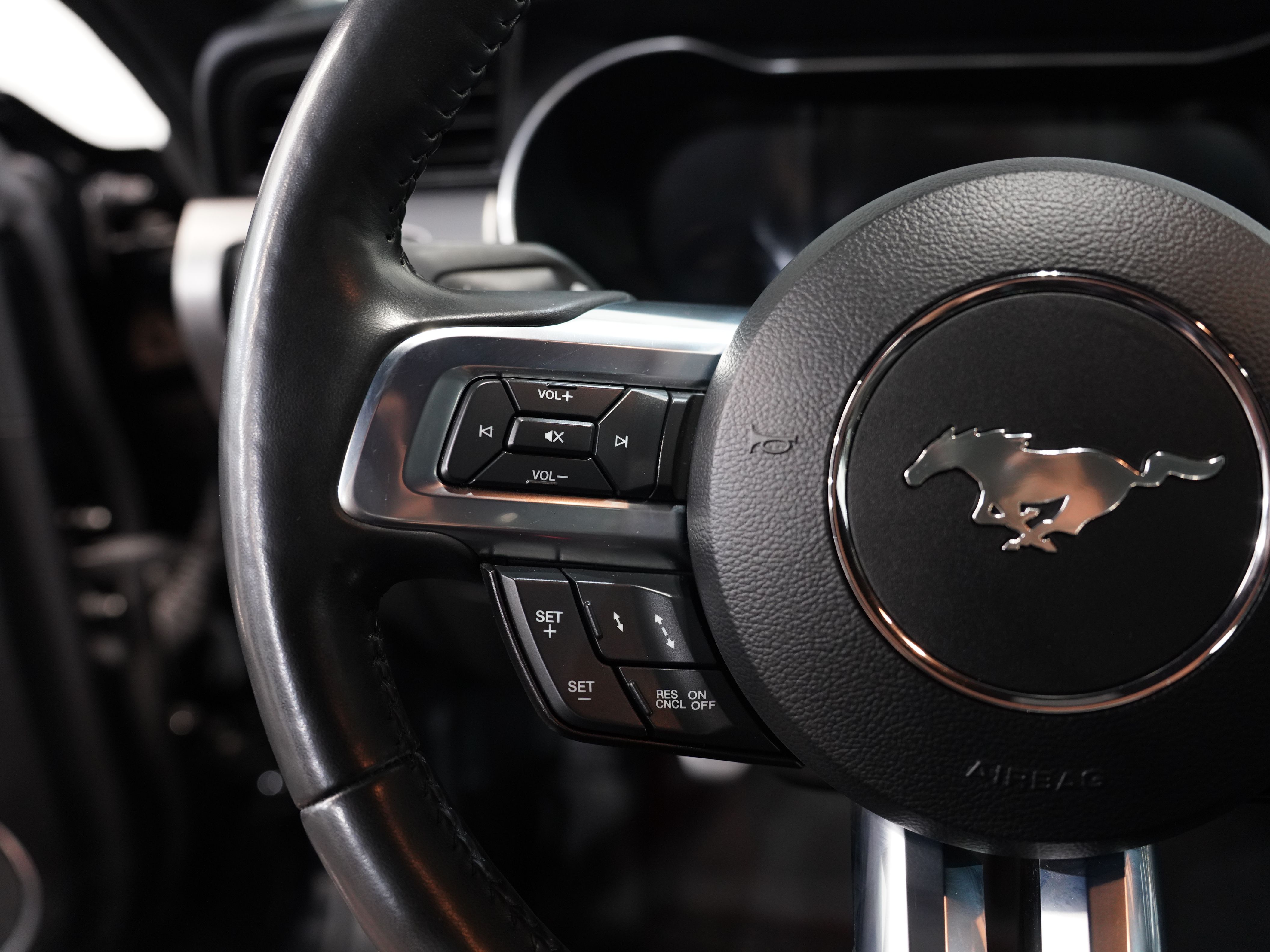 BLACK, 2021 FORD MUSTANG Image 37