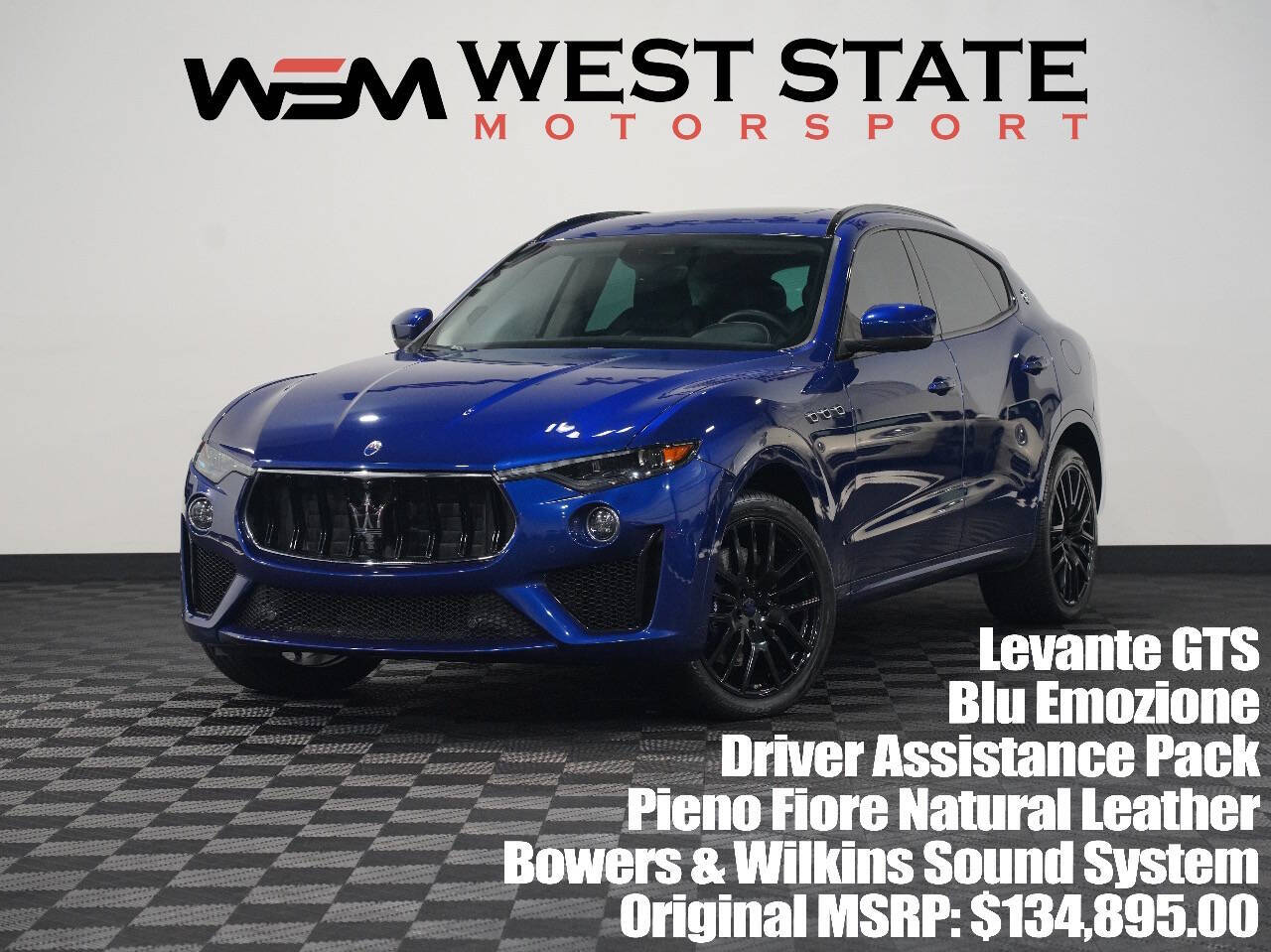 BLU EMOZIONE, 2019 MASERATI LEVANTE Image 
