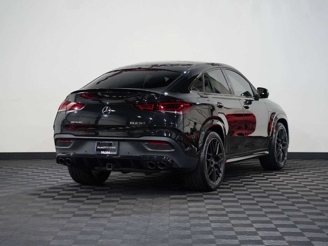 OBSIDIAN BLACK METALLIC, 2021 MERCEDES-BENZ MERCEDES-AMG GLE COUPE Image 6