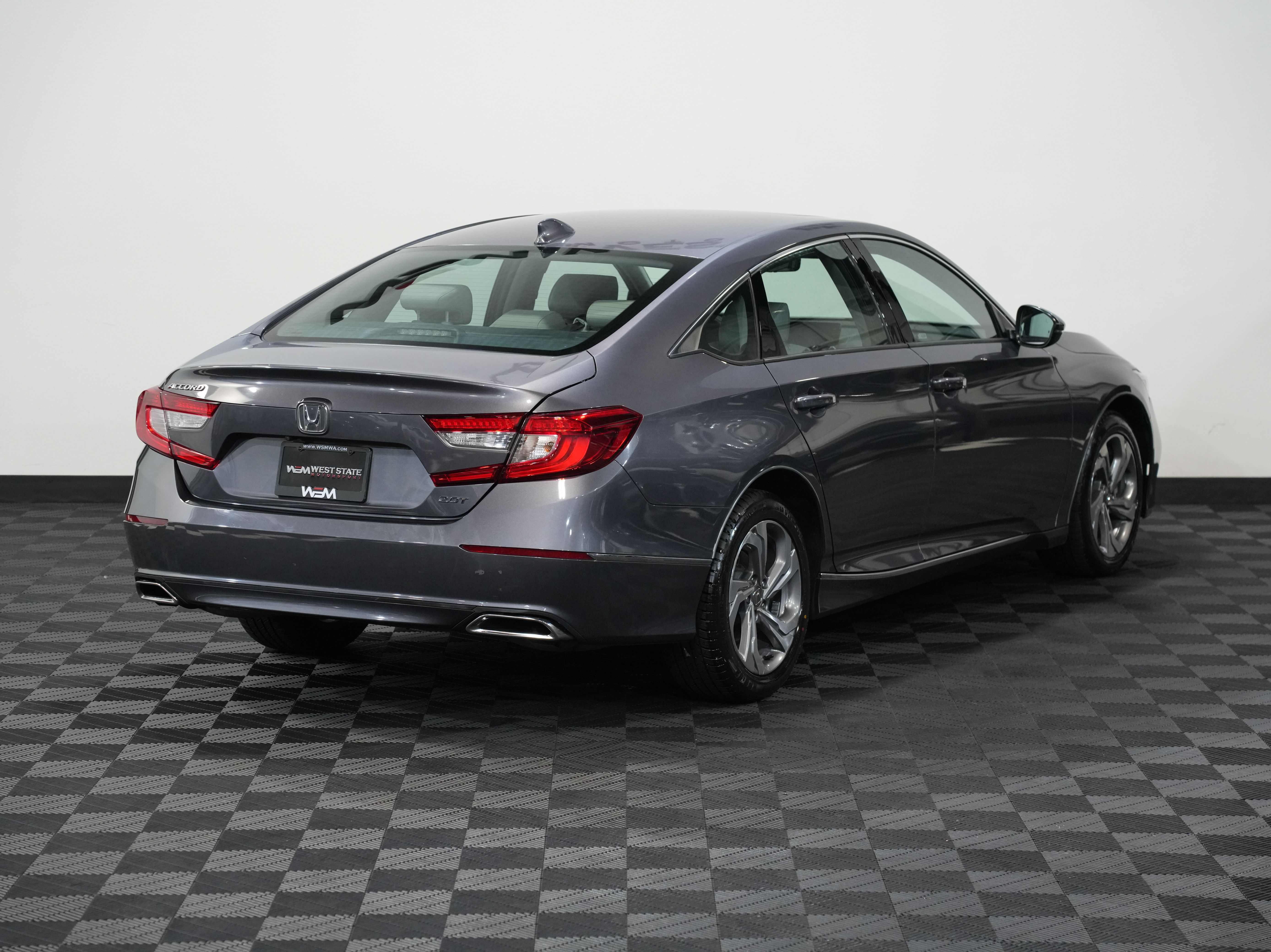 GRAY, 2018 HONDA ACCORD Image 6