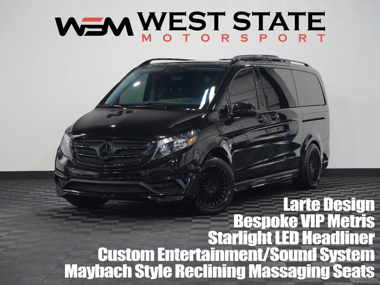 BLACK, 2017 MERCEDES-BENZ METRIS PASSENGER Image 