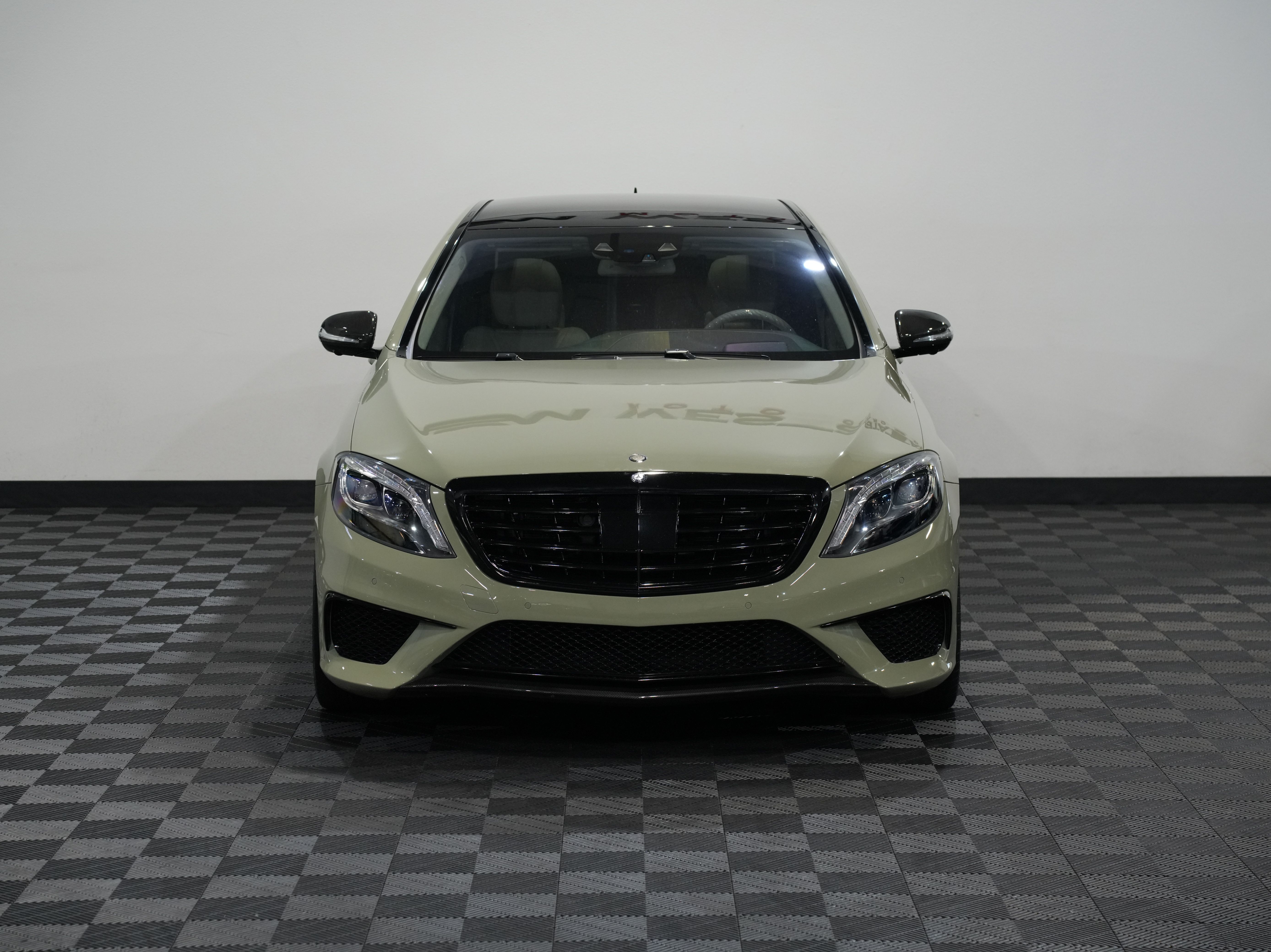 GREEN, 2015 MERCEDES-BENZ S-CLASS Image 3