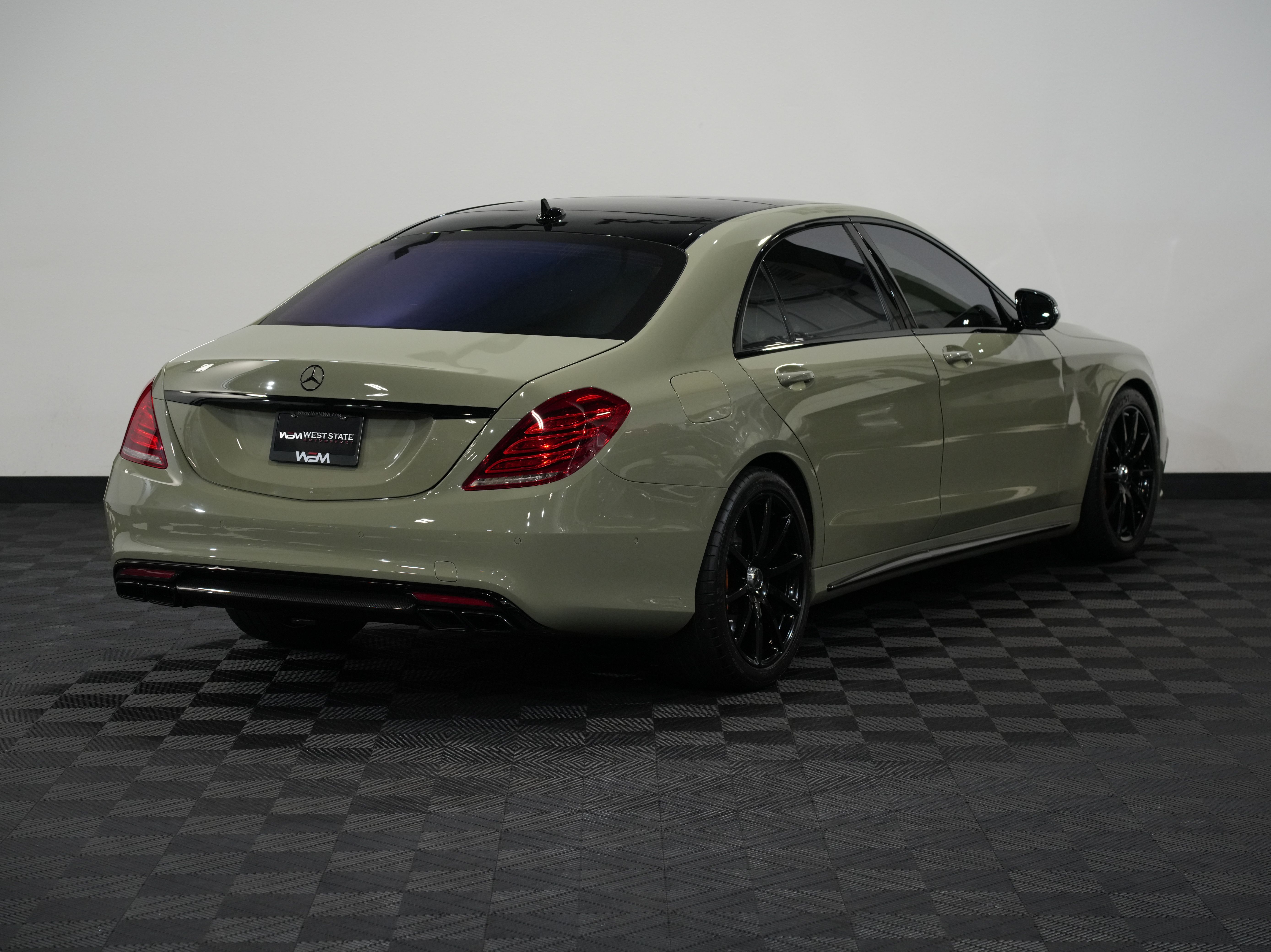GREEN, 2015 MERCEDES-BENZ S-CLASS Image 5