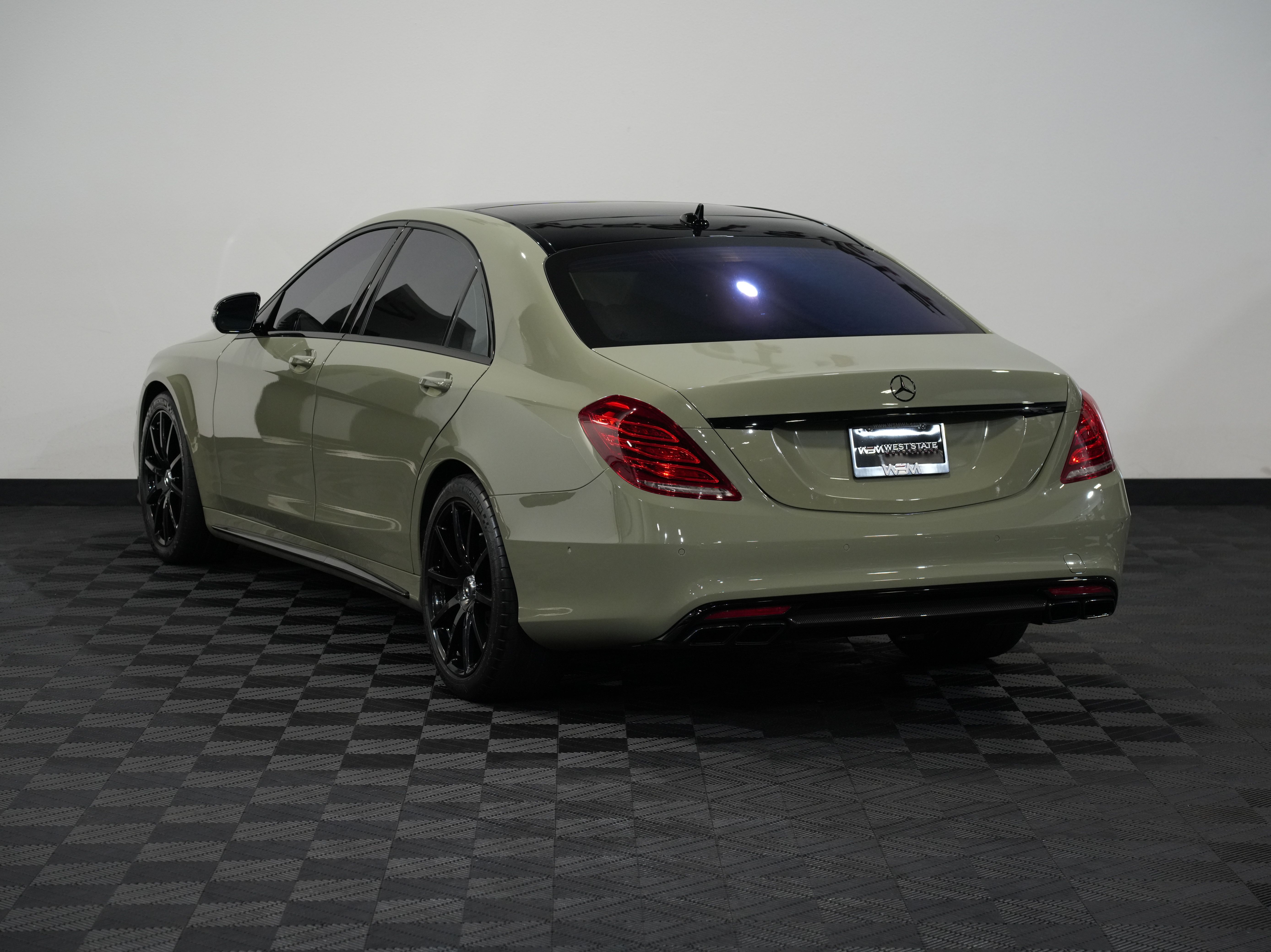 GREEN, 2015 MERCEDES-BENZ S-CLASS Image 7