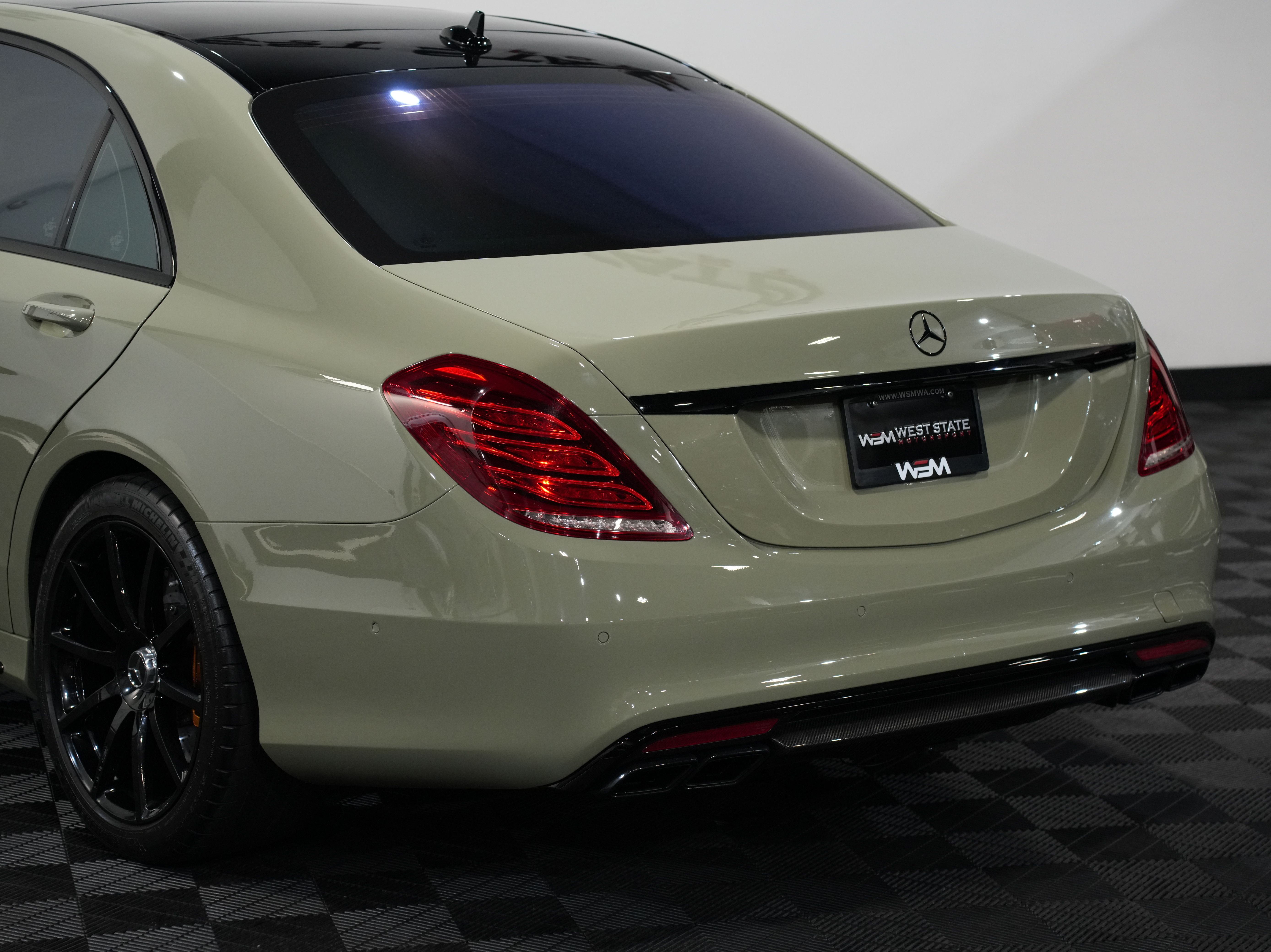 GREEN, 2015 MERCEDES-BENZ S-CLASS Image 16