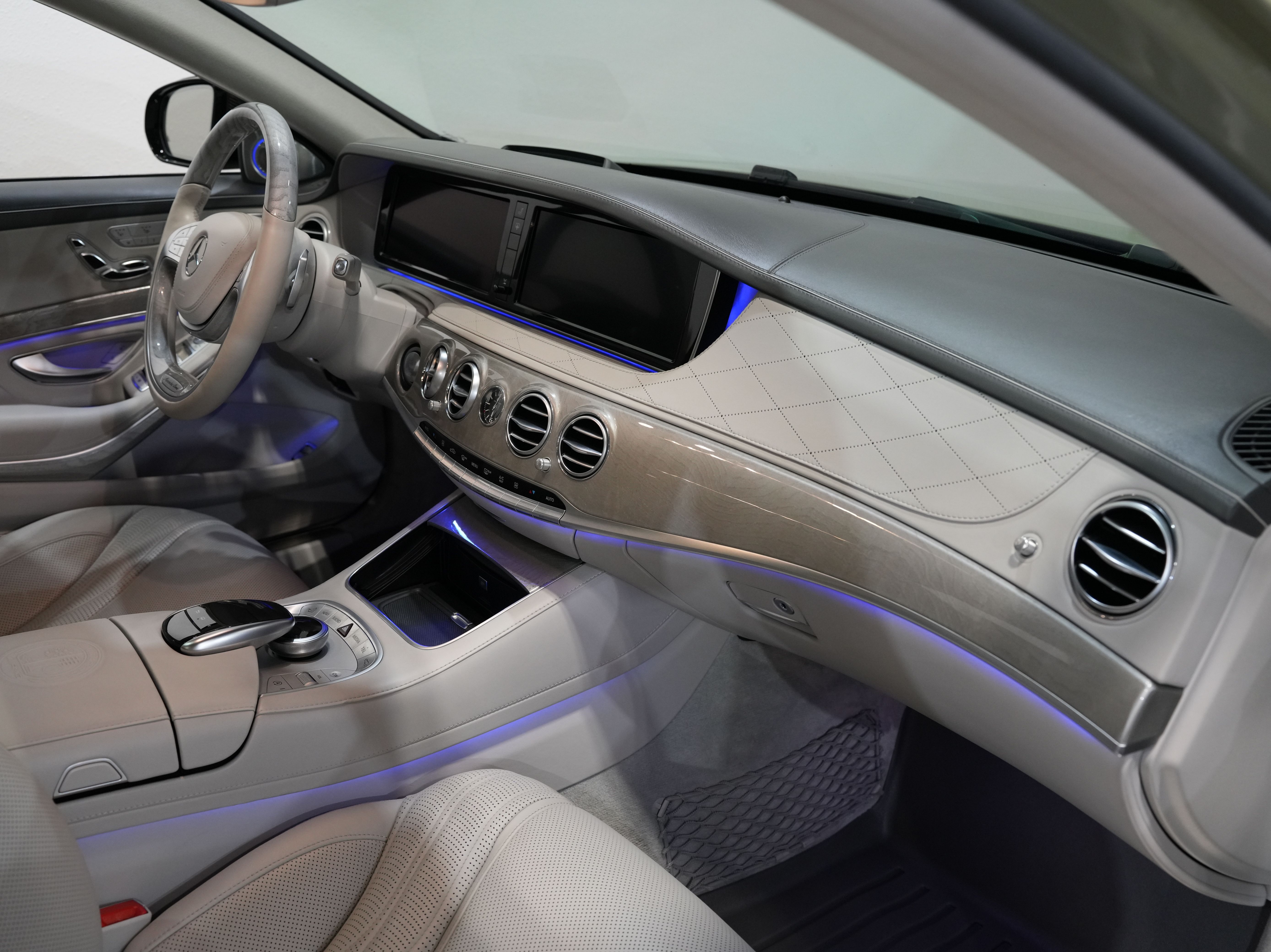GREEN, 2015 MERCEDES-BENZ S-CLASS Image 38