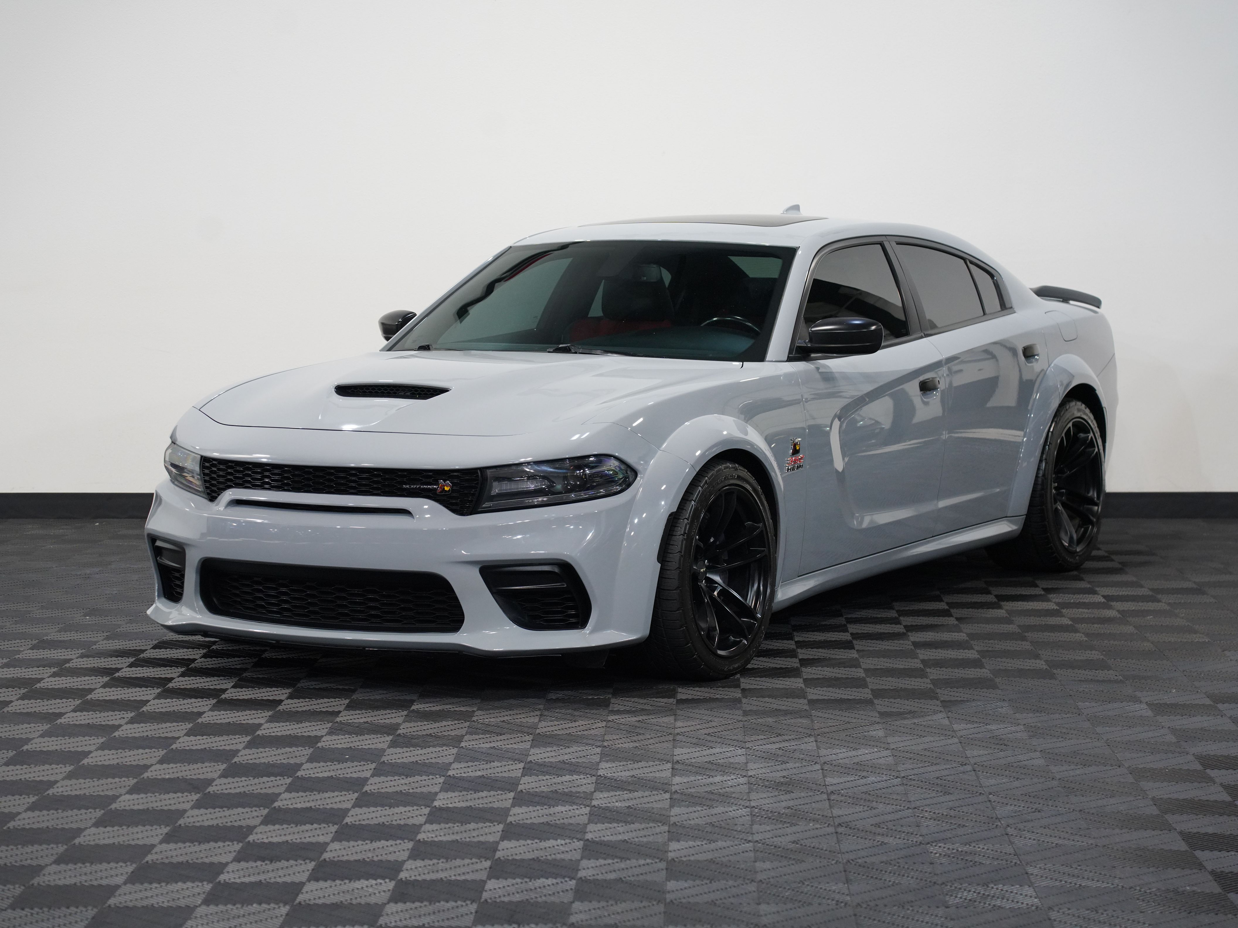 GRAY, 2021 DODGE CHARGER Image 3
