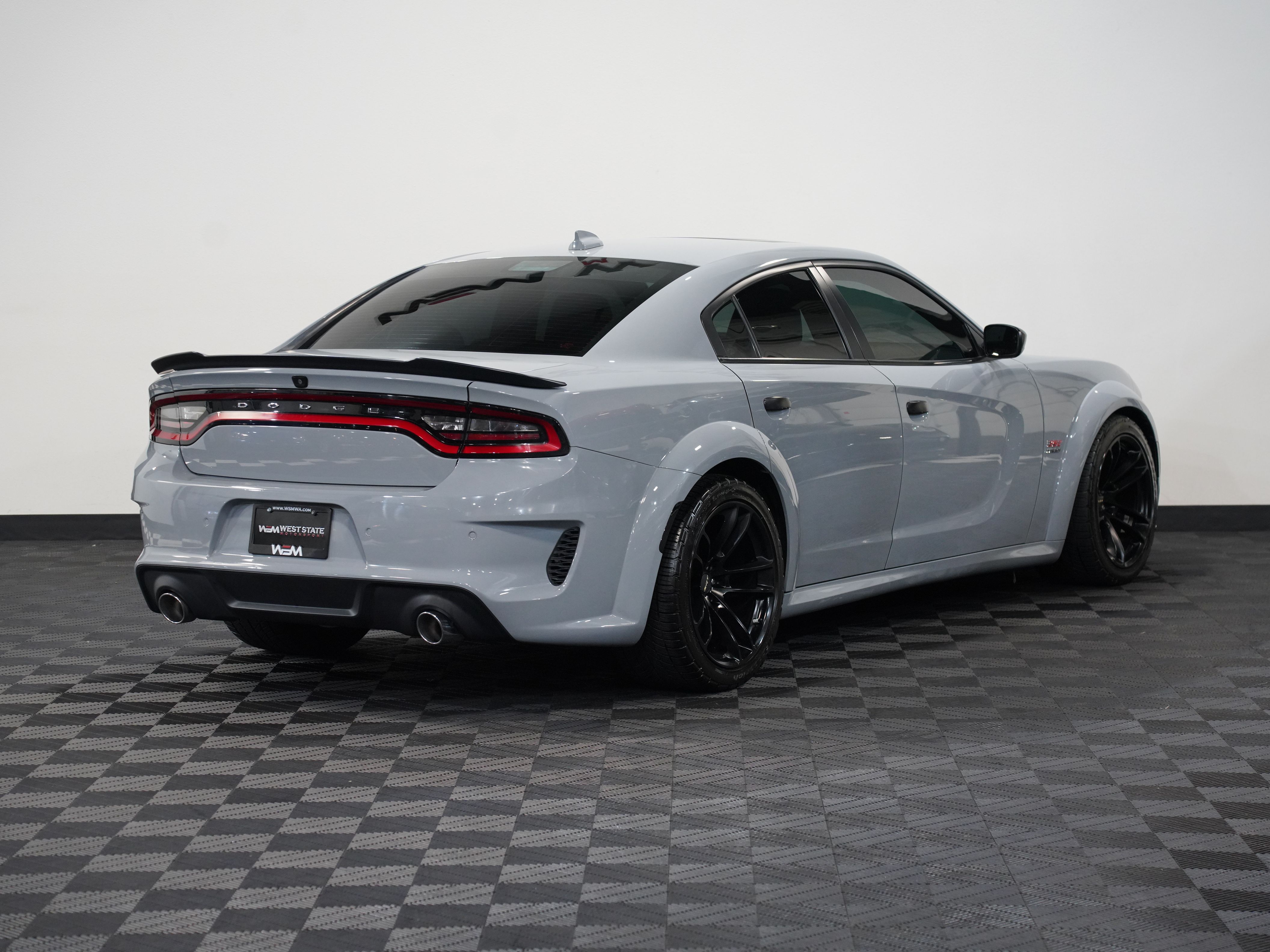 GRAY, 2021 DODGE CHARGER Image 6