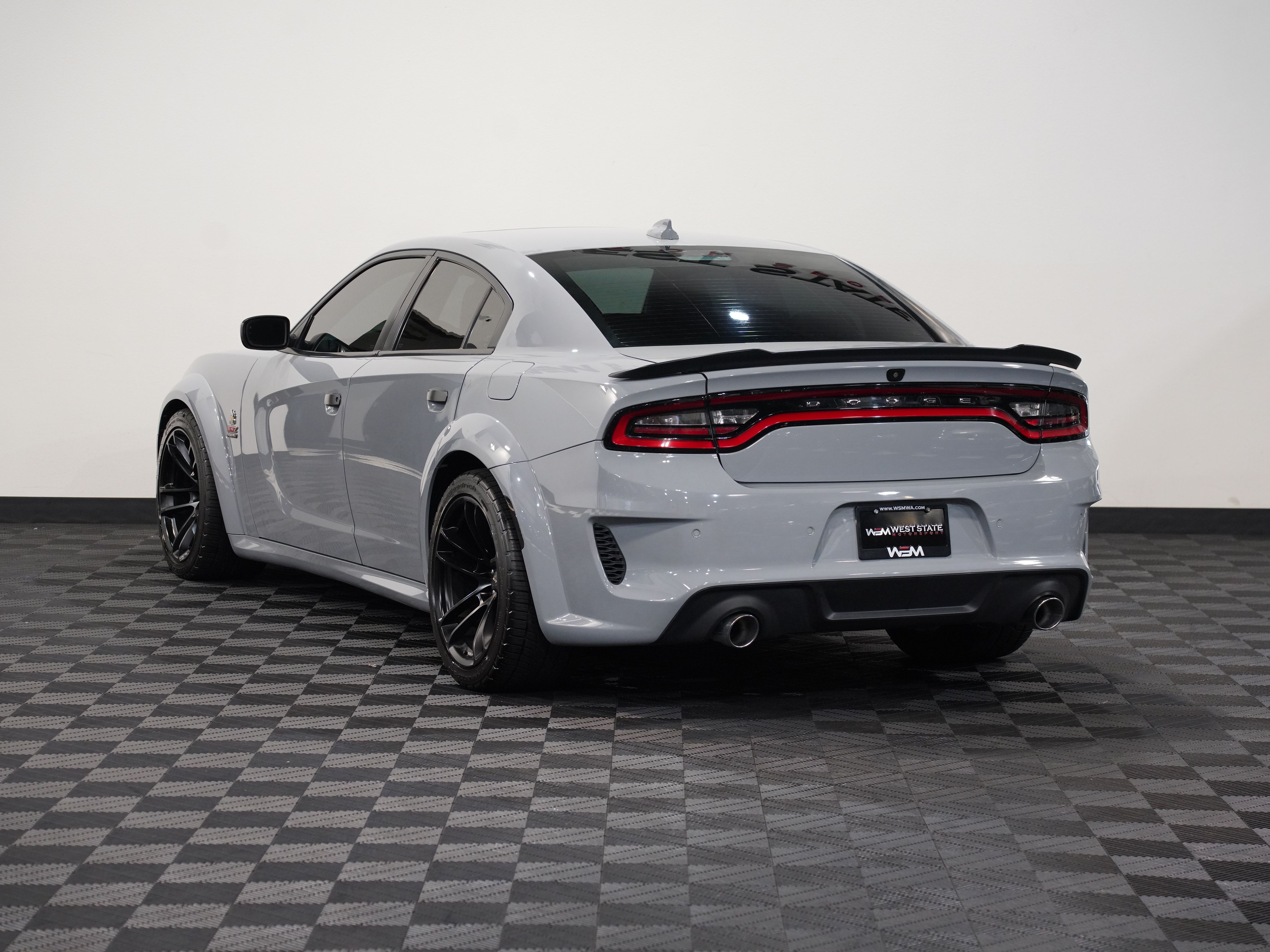 GRAY, 2021 DODGE CHARGER Image 8