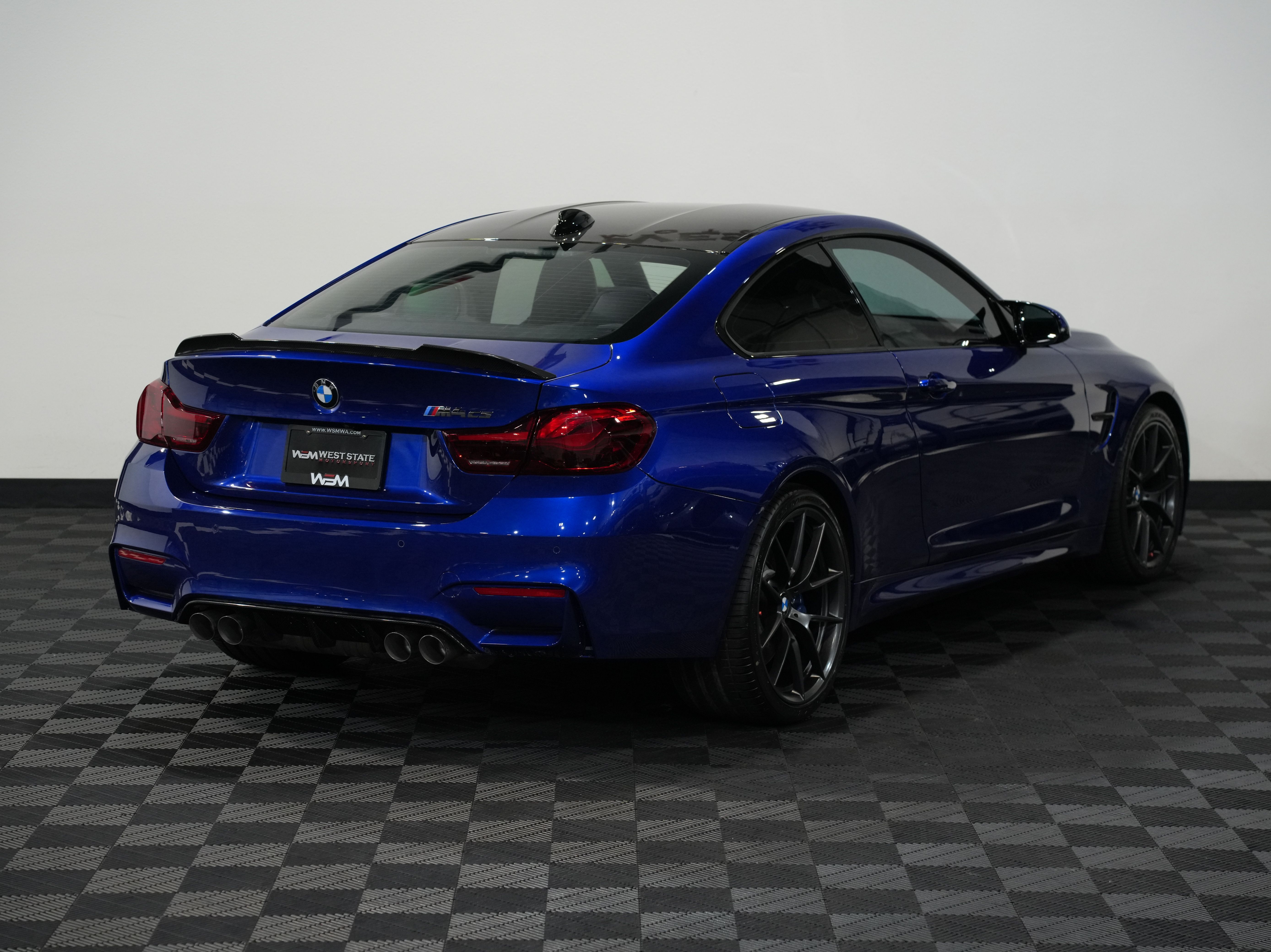BLUE, 2020 BMW M4 Image 6