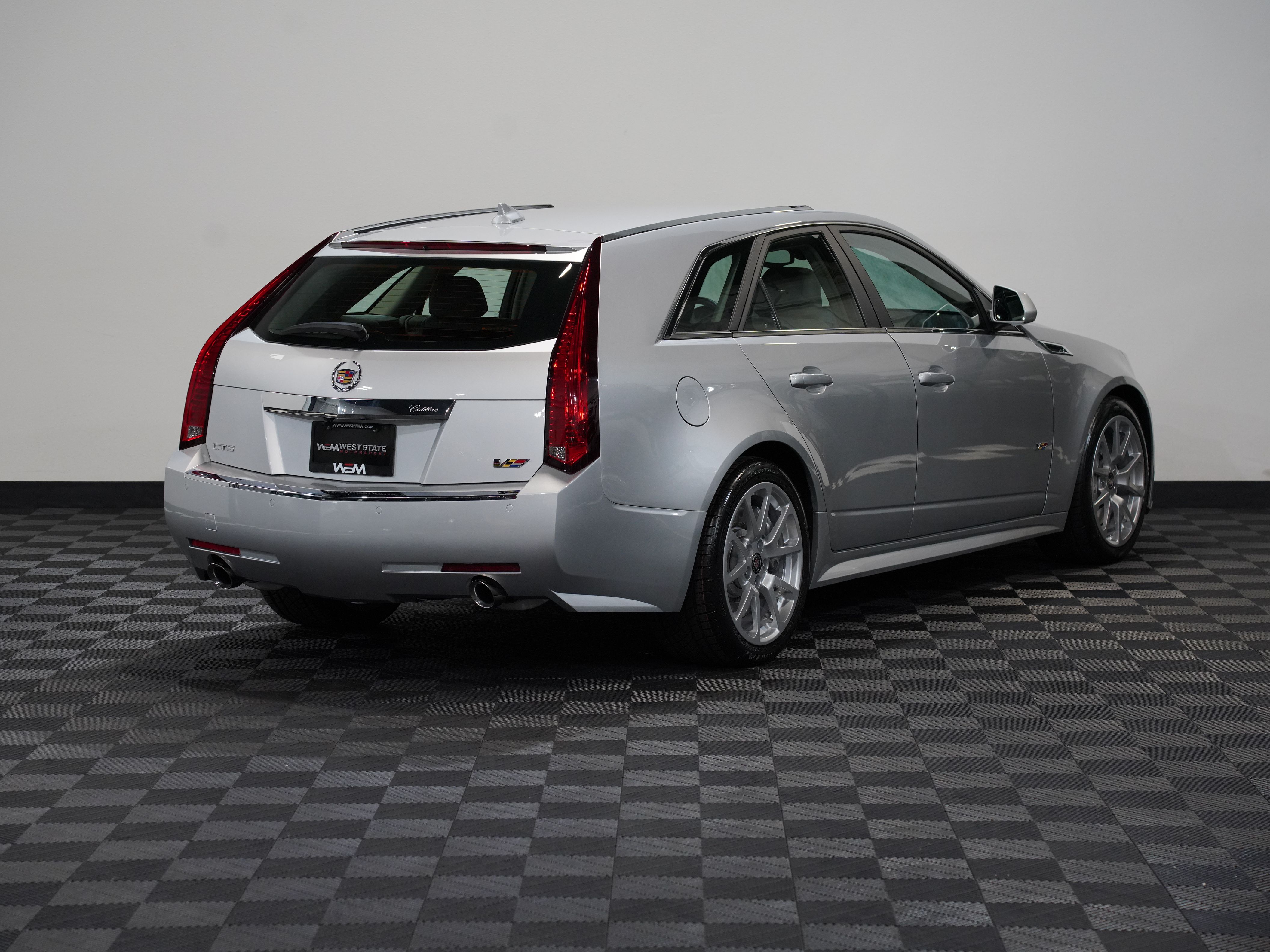 SILVER, 2013 CADILLAC CTS Image 6