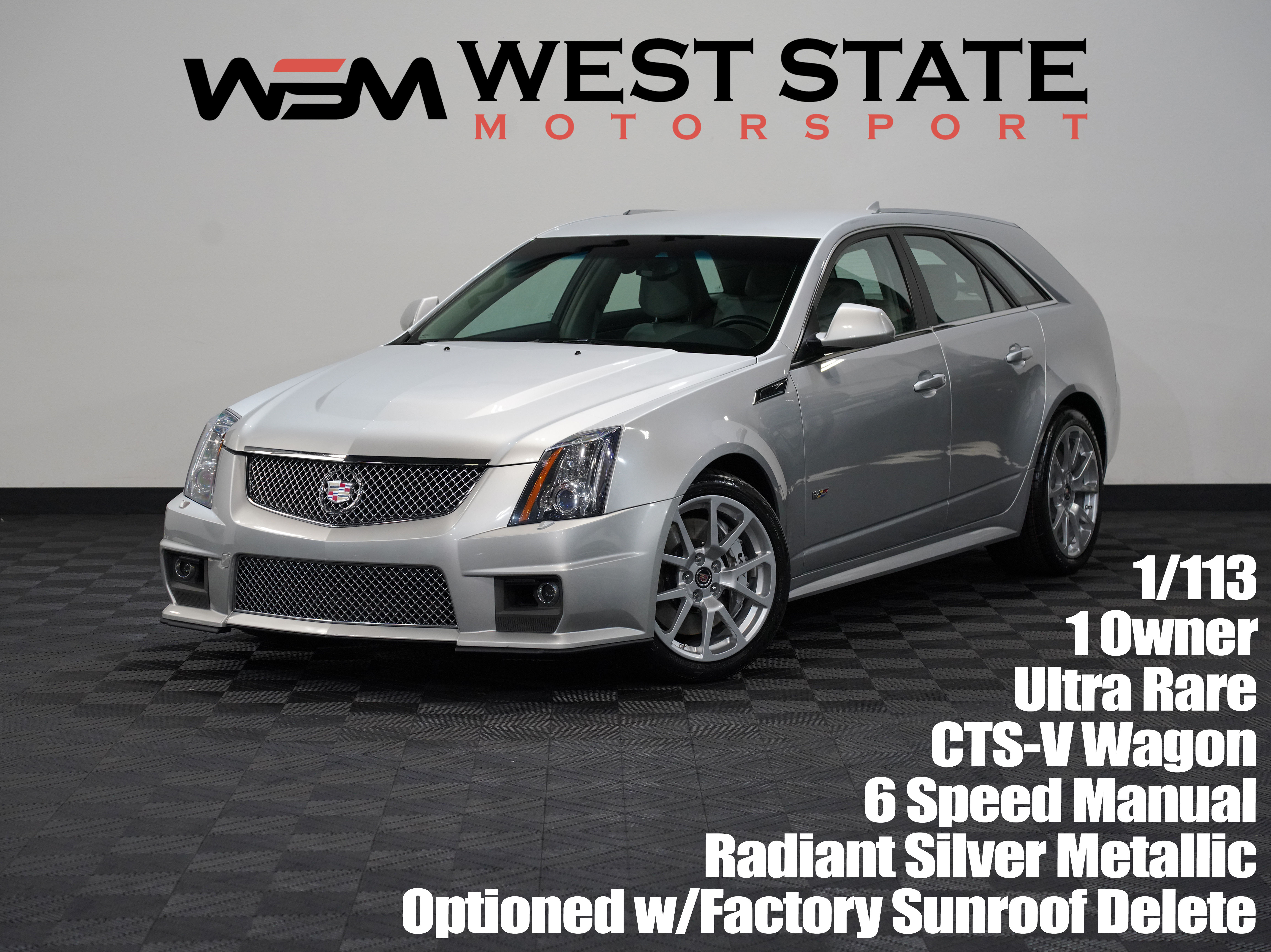 SILVER, 2013 CADILLAC CTS Image 1