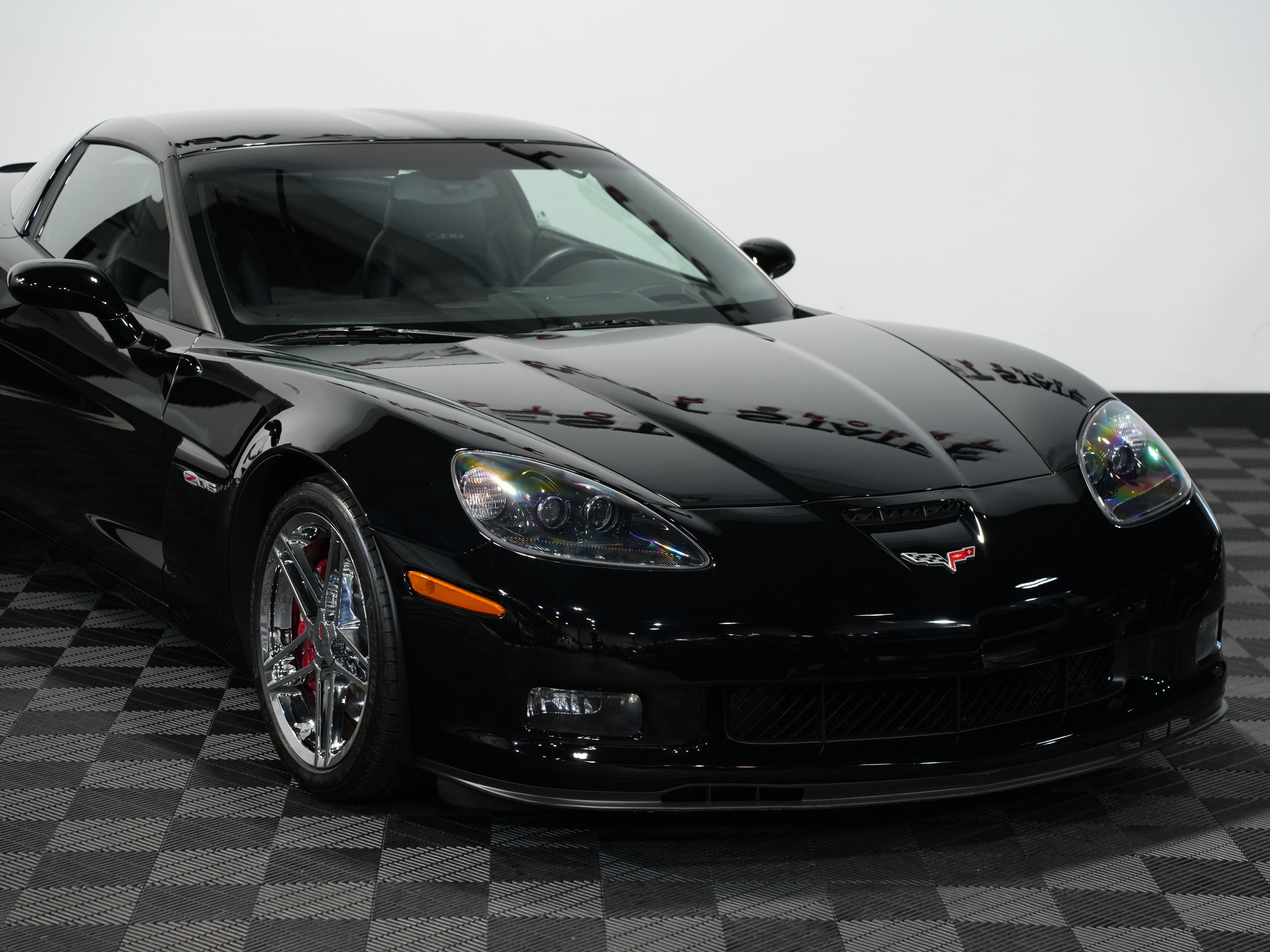 BLACK, 2008 CHEVROLET CORVETTE Image 9