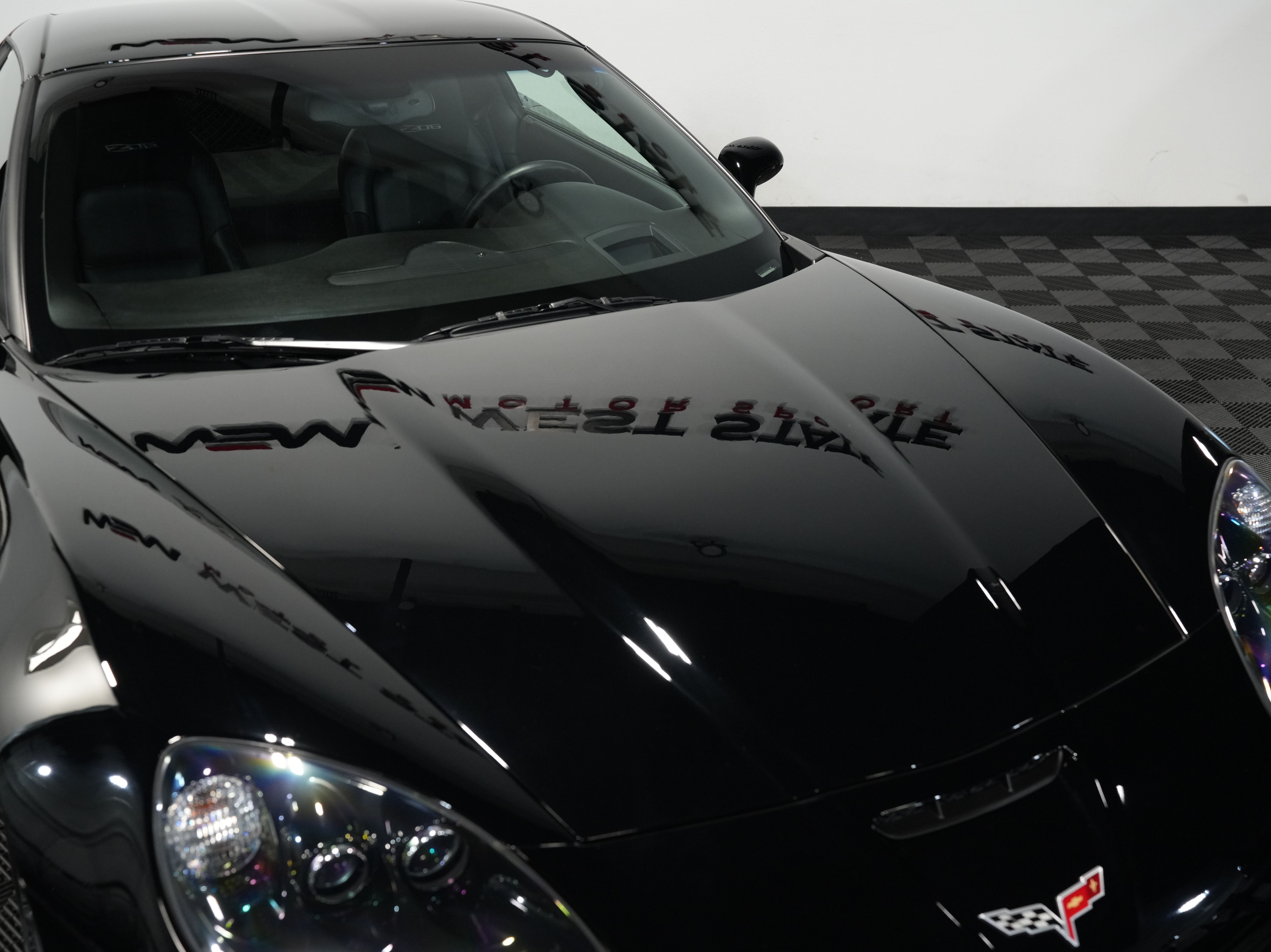 BLACK, 2008 CHEVROLET CORVETTE Image 12