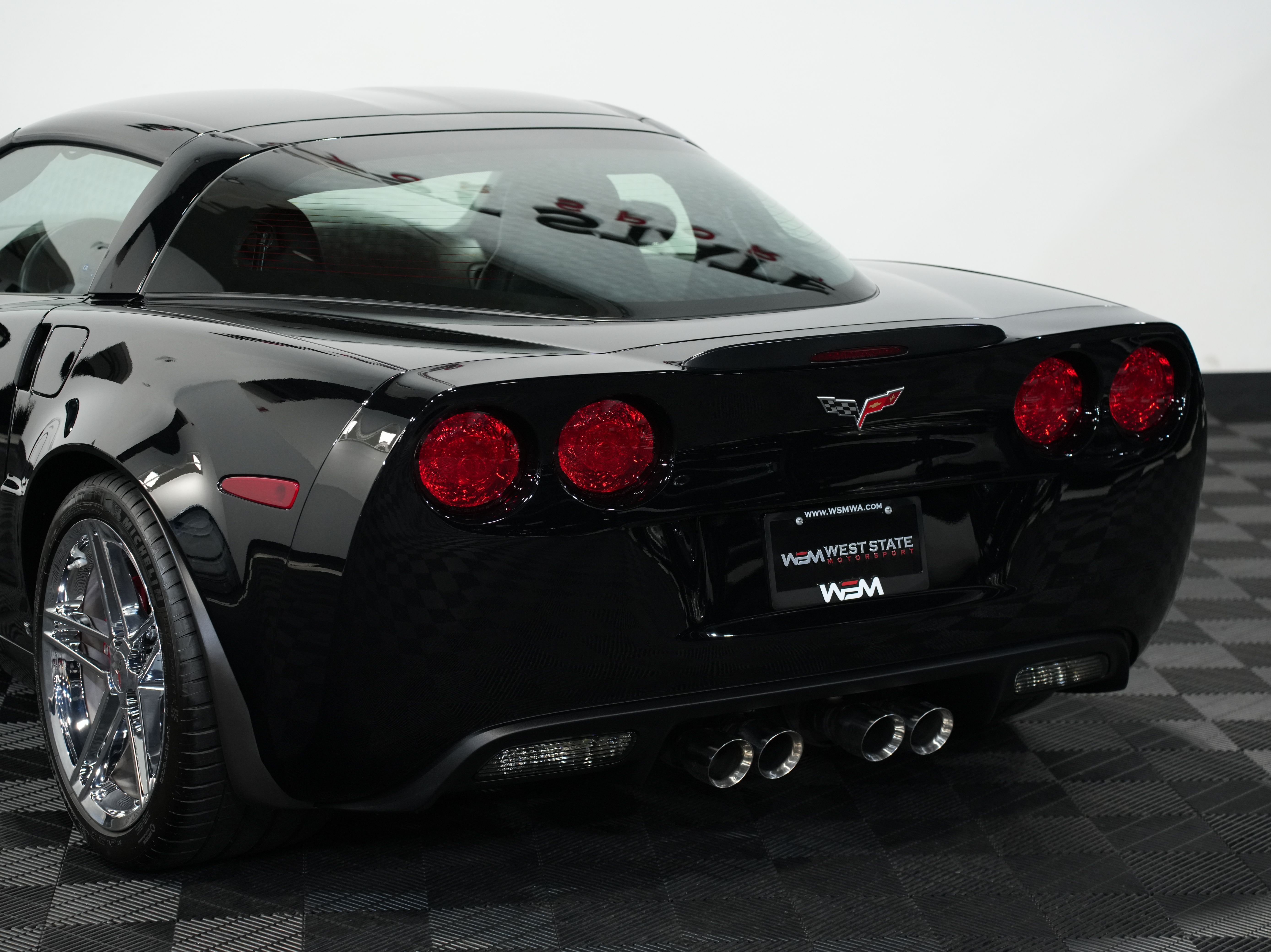 BLACK, 2008 CHEVROLET CORVETTE Image 15