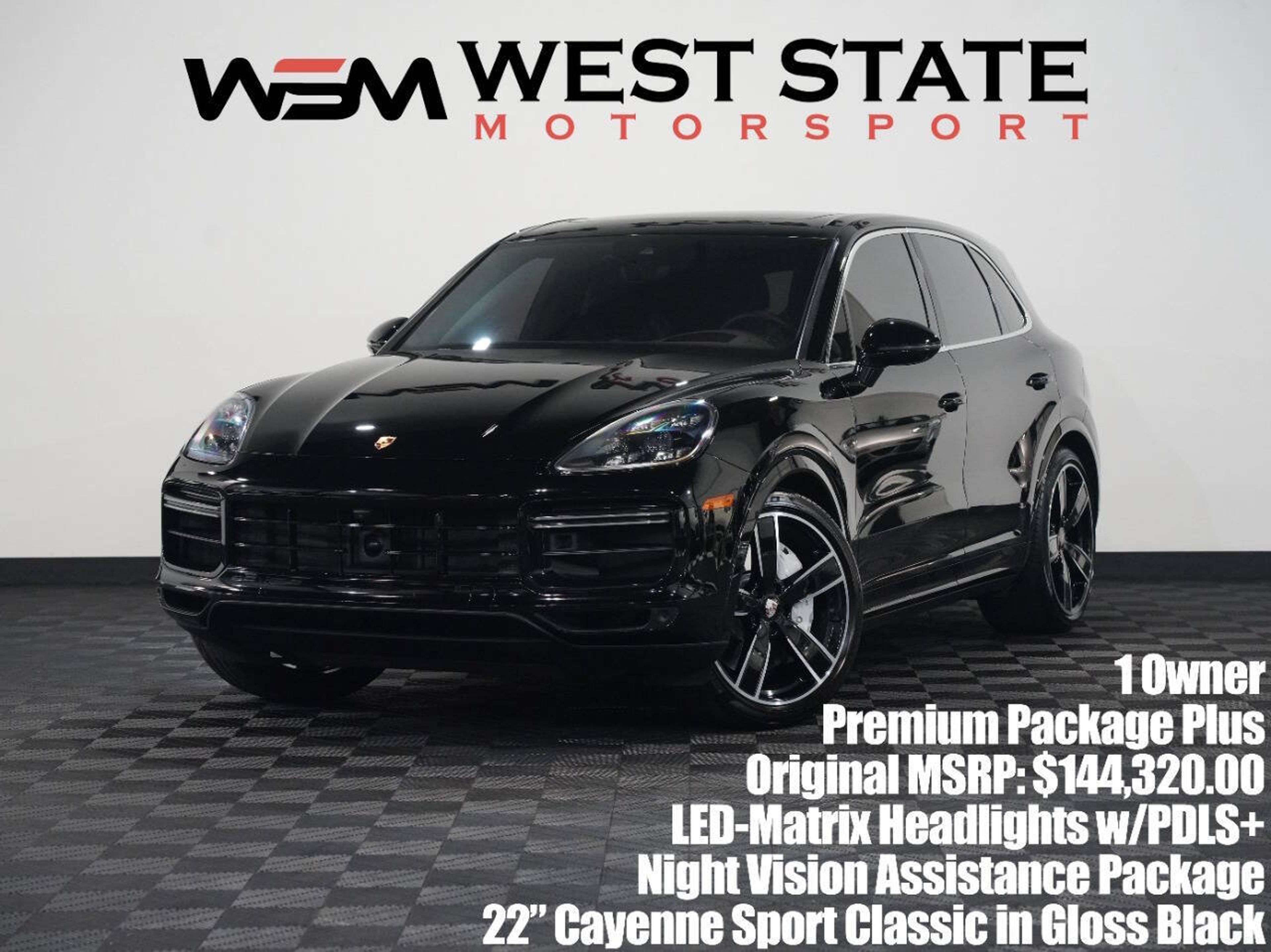 BLACK, 2020 PORSCHE CAYENNE COUPE Image 