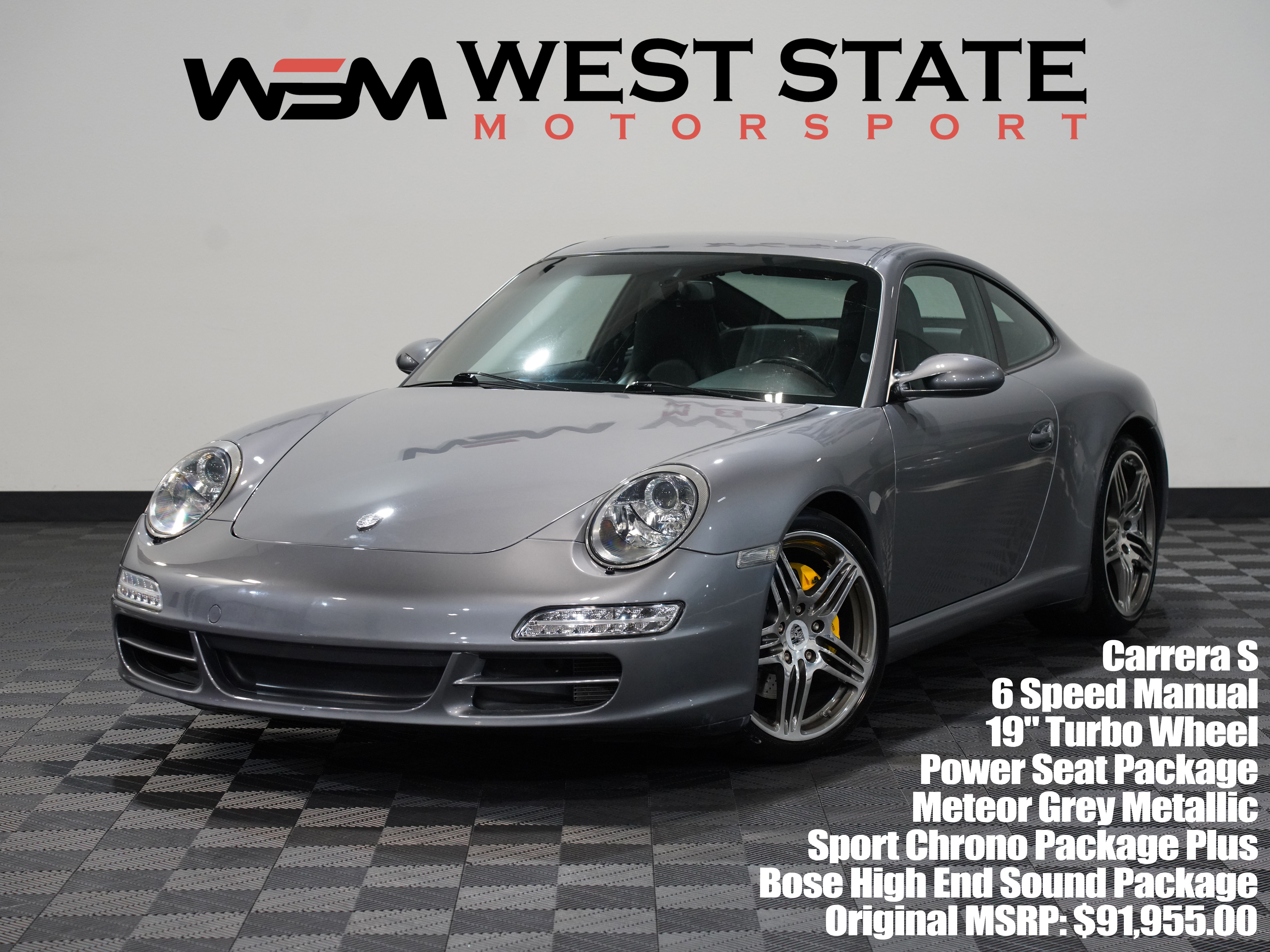 GRAY, 2007 PORSCHE 911 Image 1