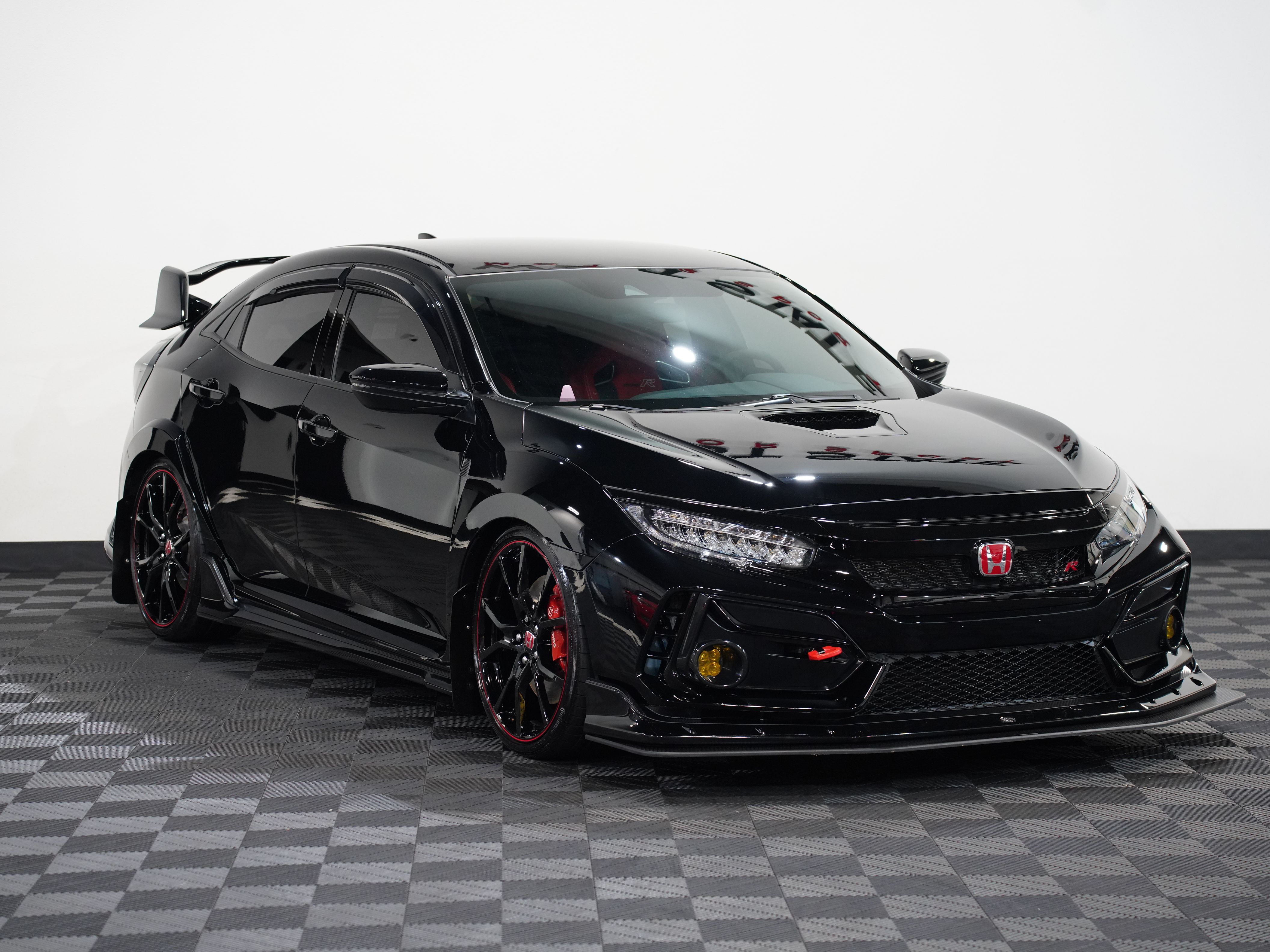 BLACK, 2021 HONDA CIVIC TYPE R Image 5