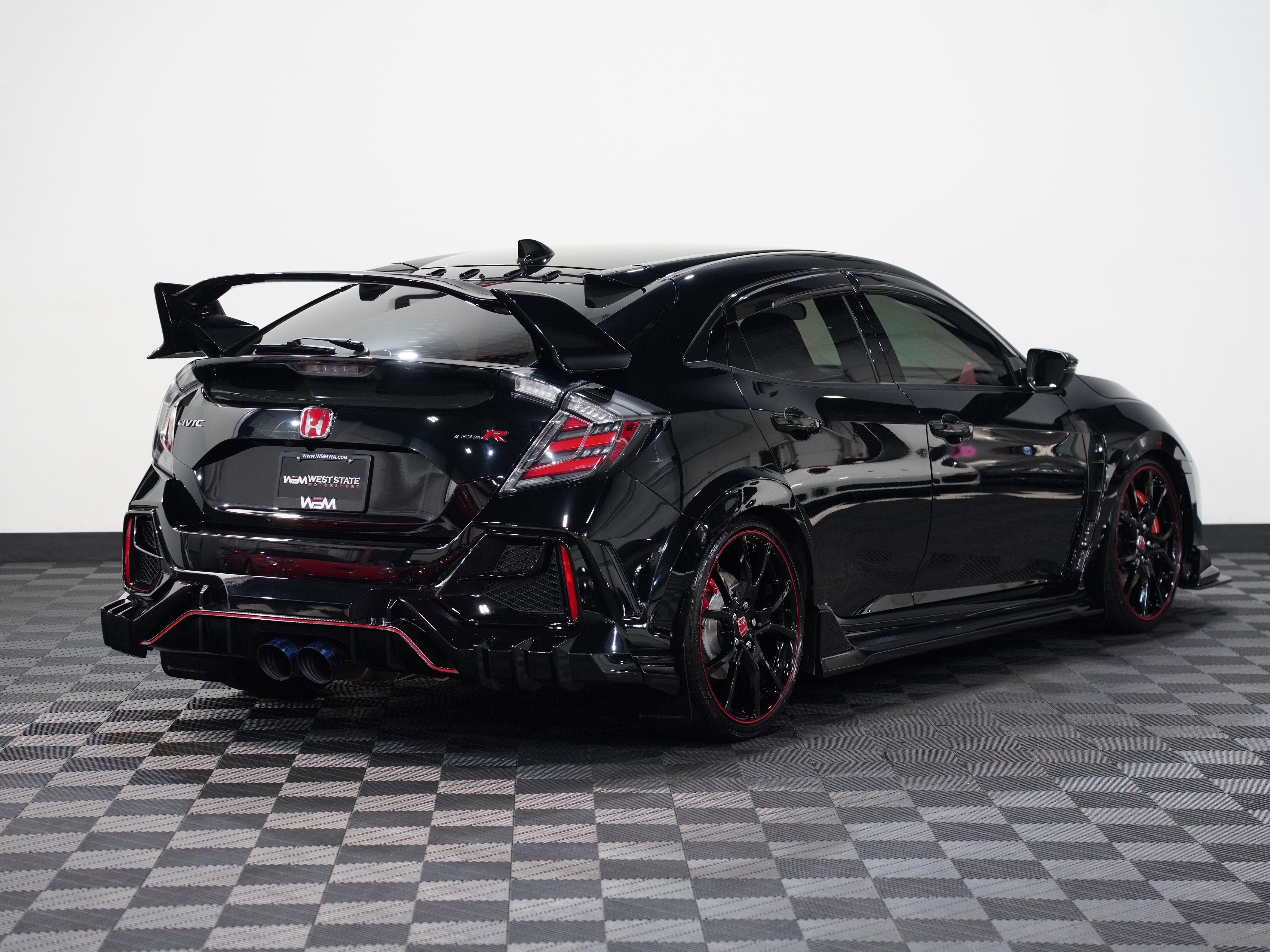 BLACK, 2021 HONDA CIVIC TYPE R Image 6