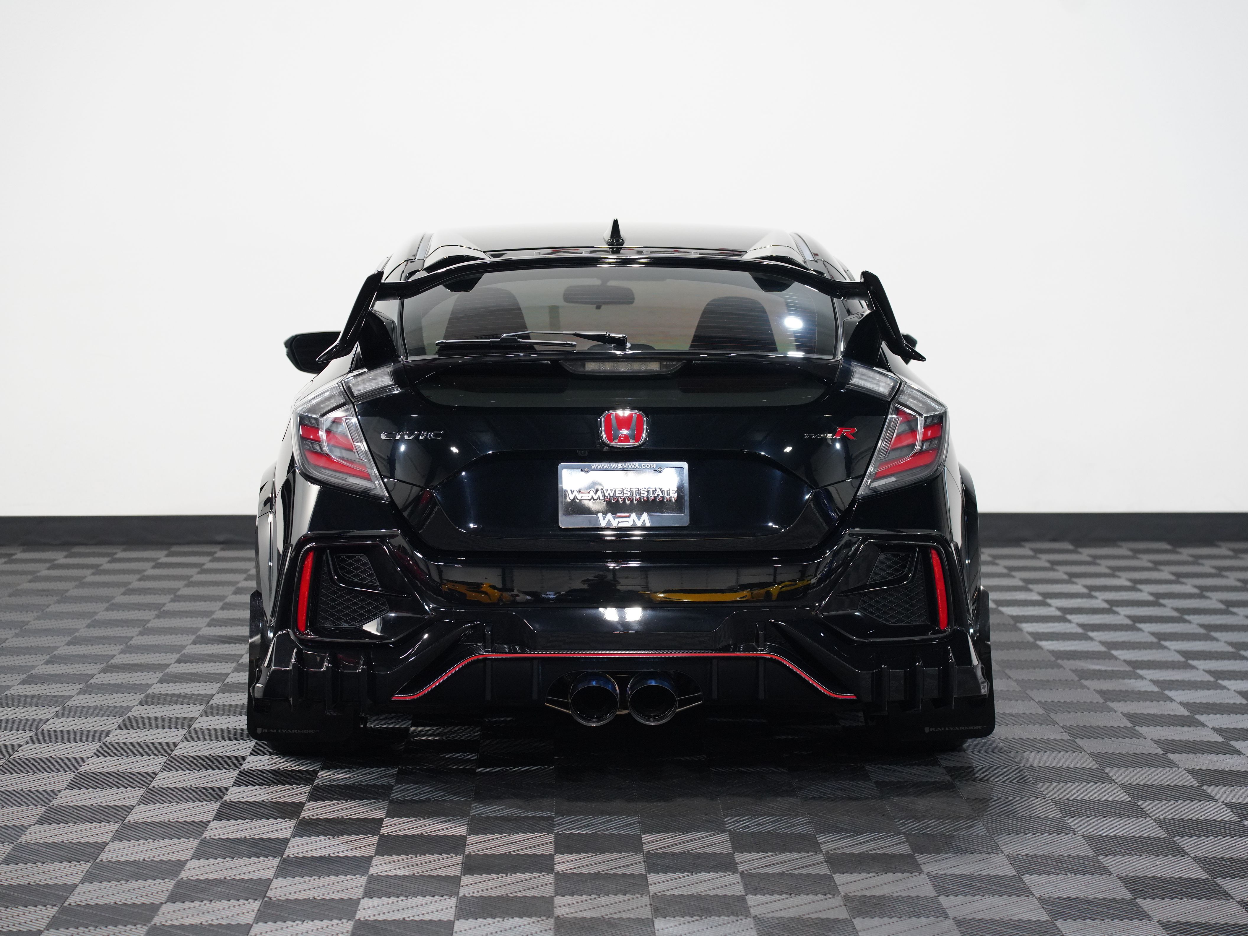 BLACK, 2021 HONDA CIVIC TYPE R Image 7