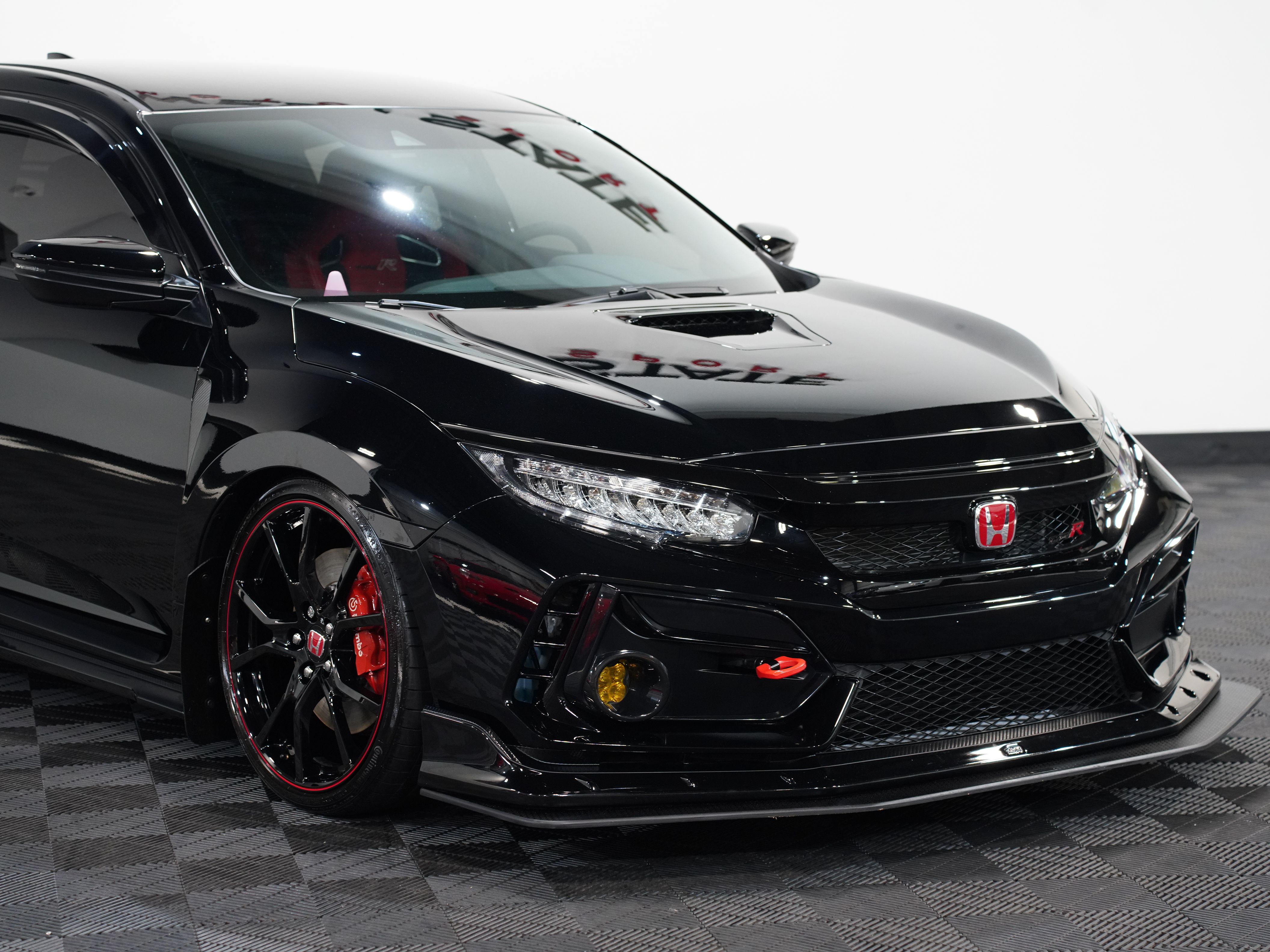 BLACK, 2021 HONDA CIVIC TYPE R Image 9