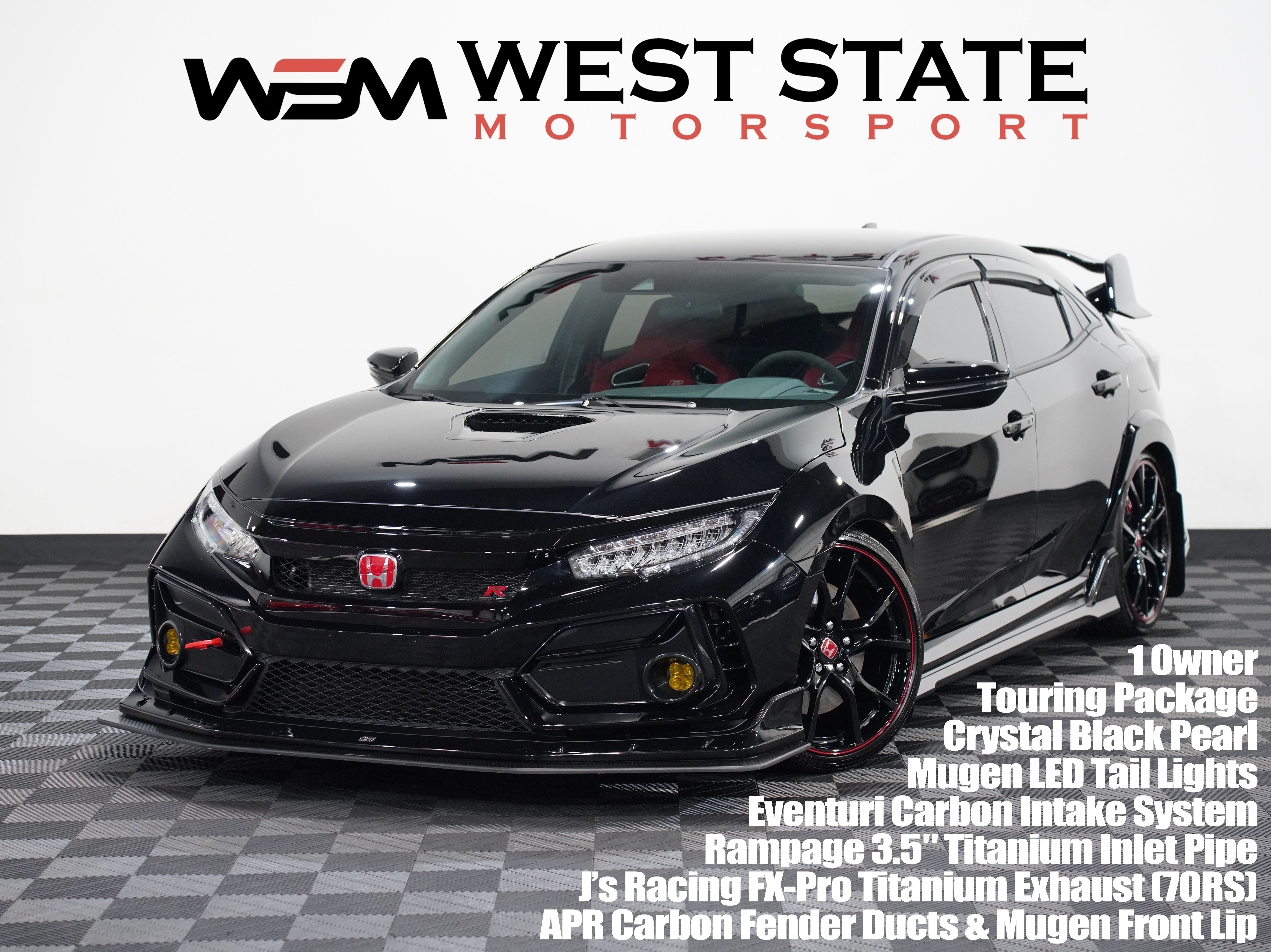 BLACK, 2021 HONDA CIVIC TYPE R Image 