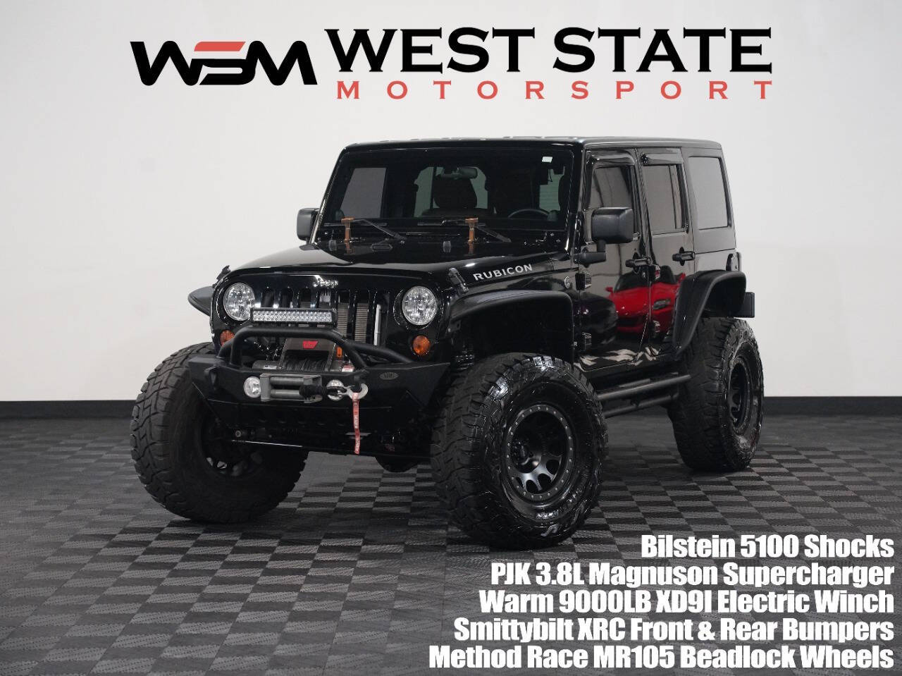 BLACK, 2011 JEEP WRANGLER Image 