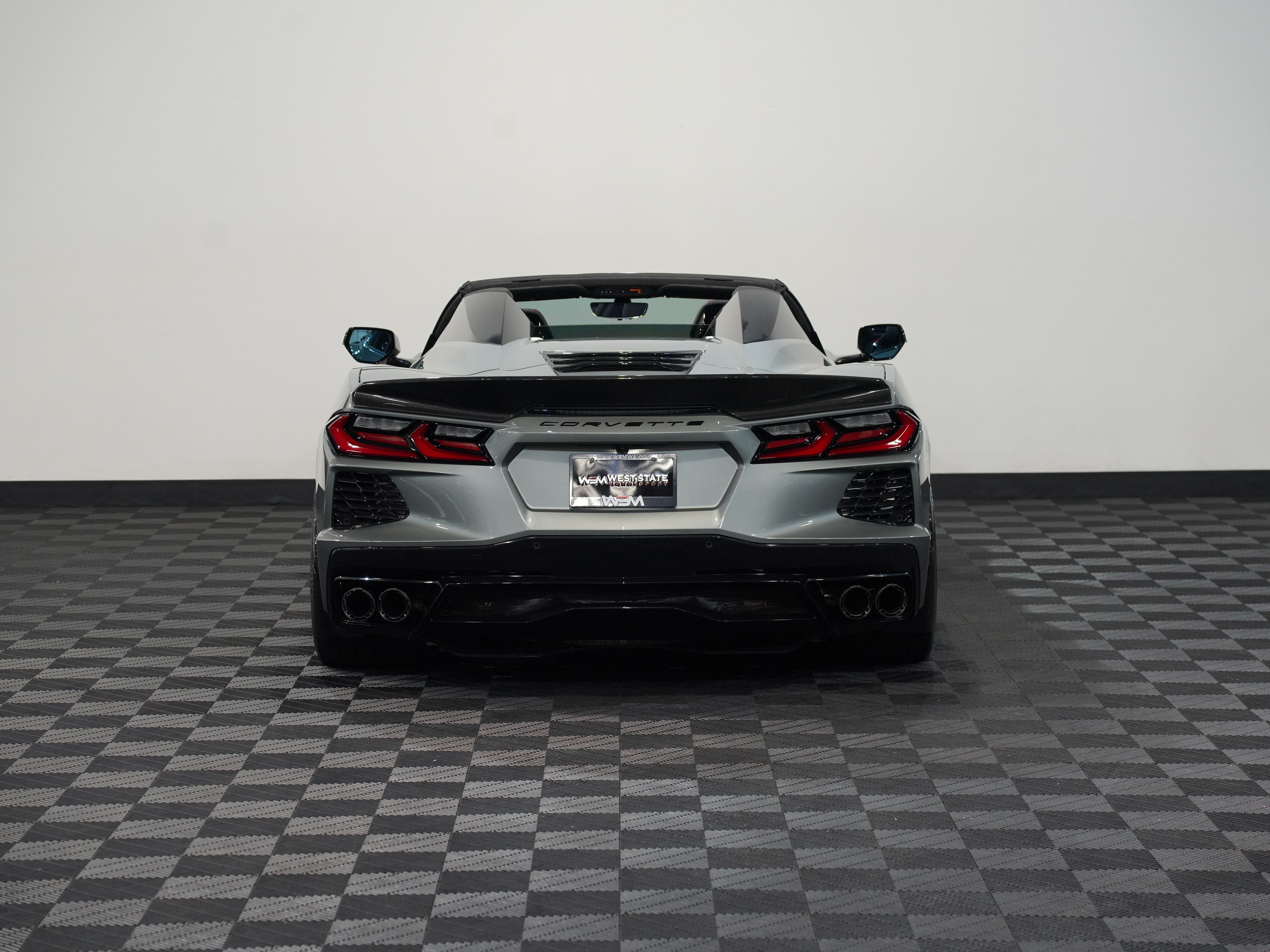 GRAY, 2022 CHEVROLET CORVETTE Image 8