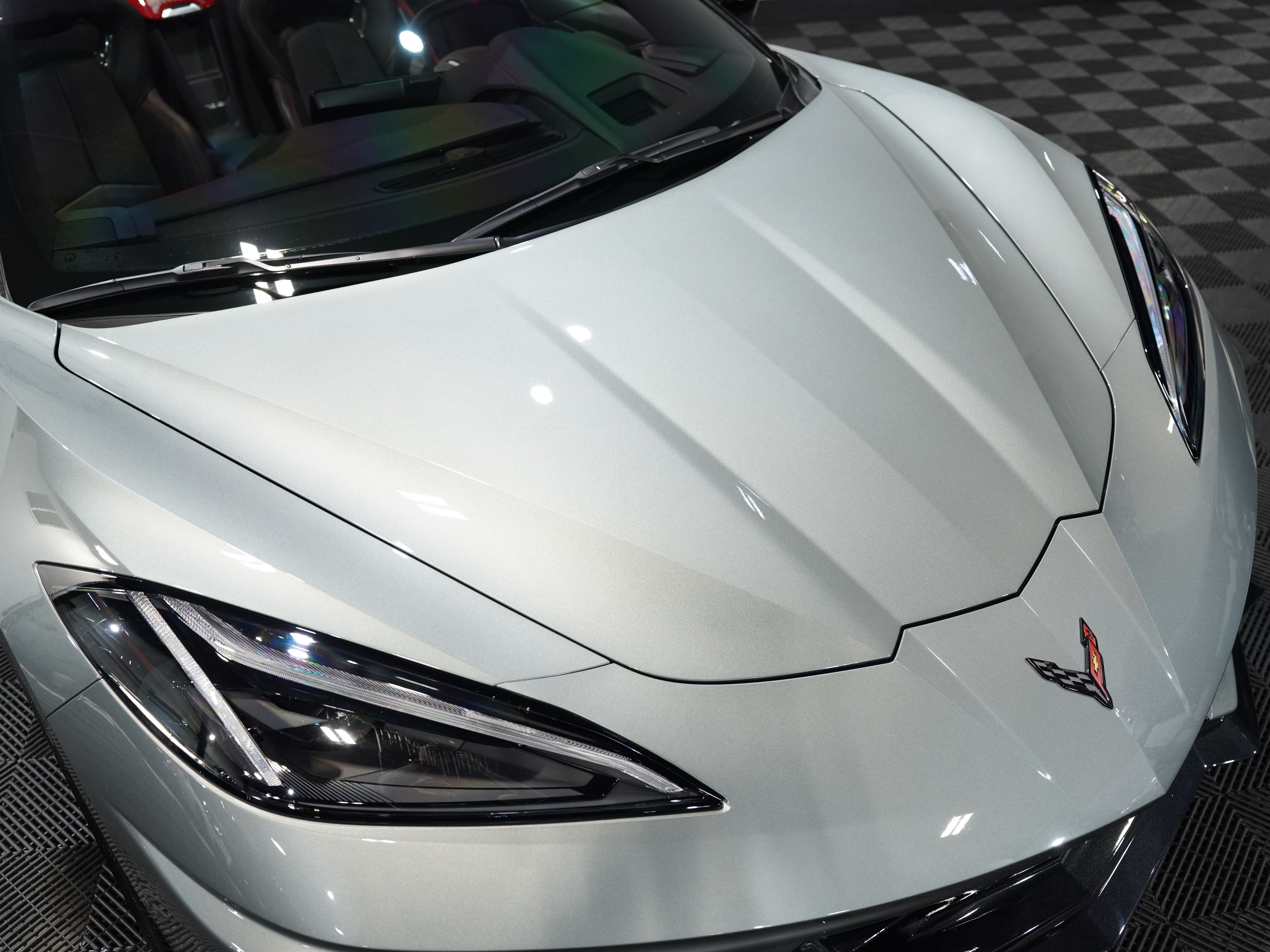 GRAY, 2022 CHEVROLET CORVETTE Image 13