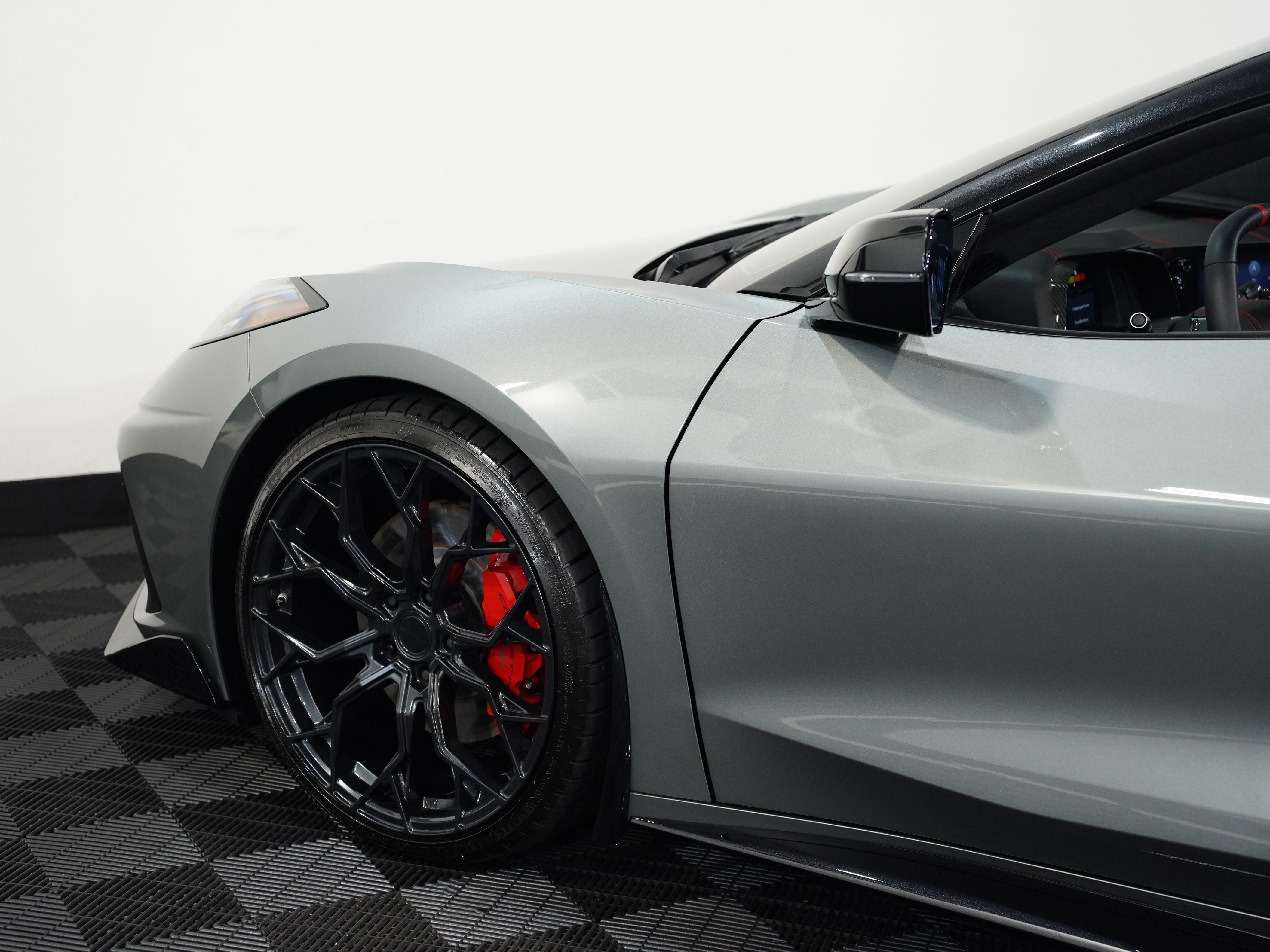 GRAY, 2022 CHEVROLET CORVETTE Image 24