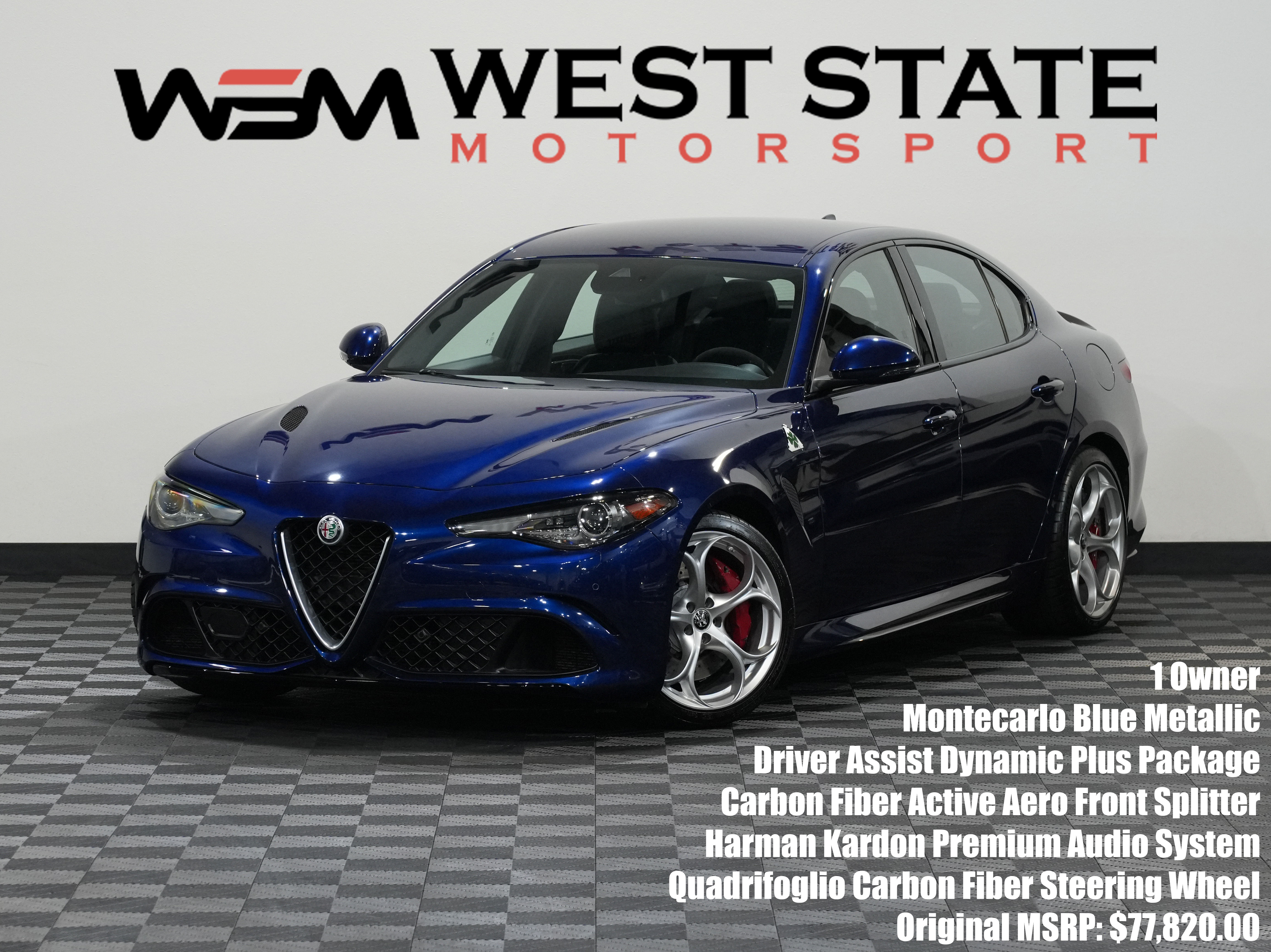 2017 ALFA ROMEO GIULIA Image 1